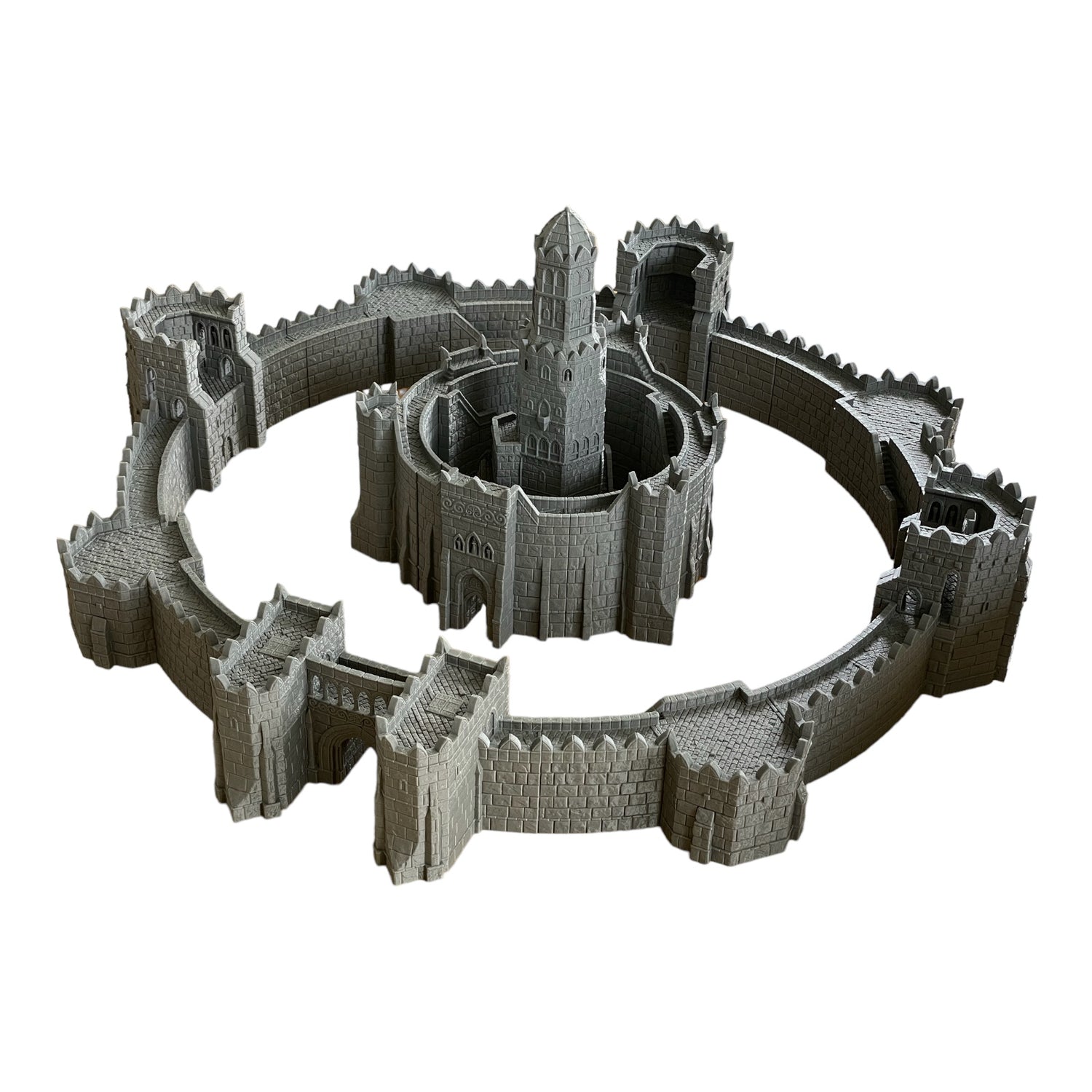 Categorie afbeelding voor Tabletop terreinstukken. 3D-geprinte terreinstuk Ivory City voor 28mm Tabletop.