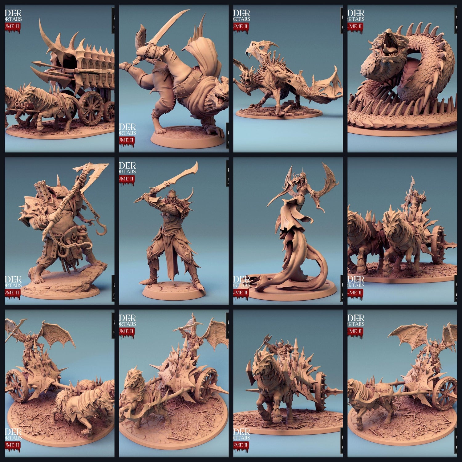 Dit beeld is de categoriefoto voor de release 24_02: Order Immortalis - Volume 2 | Rescale Miniaturen