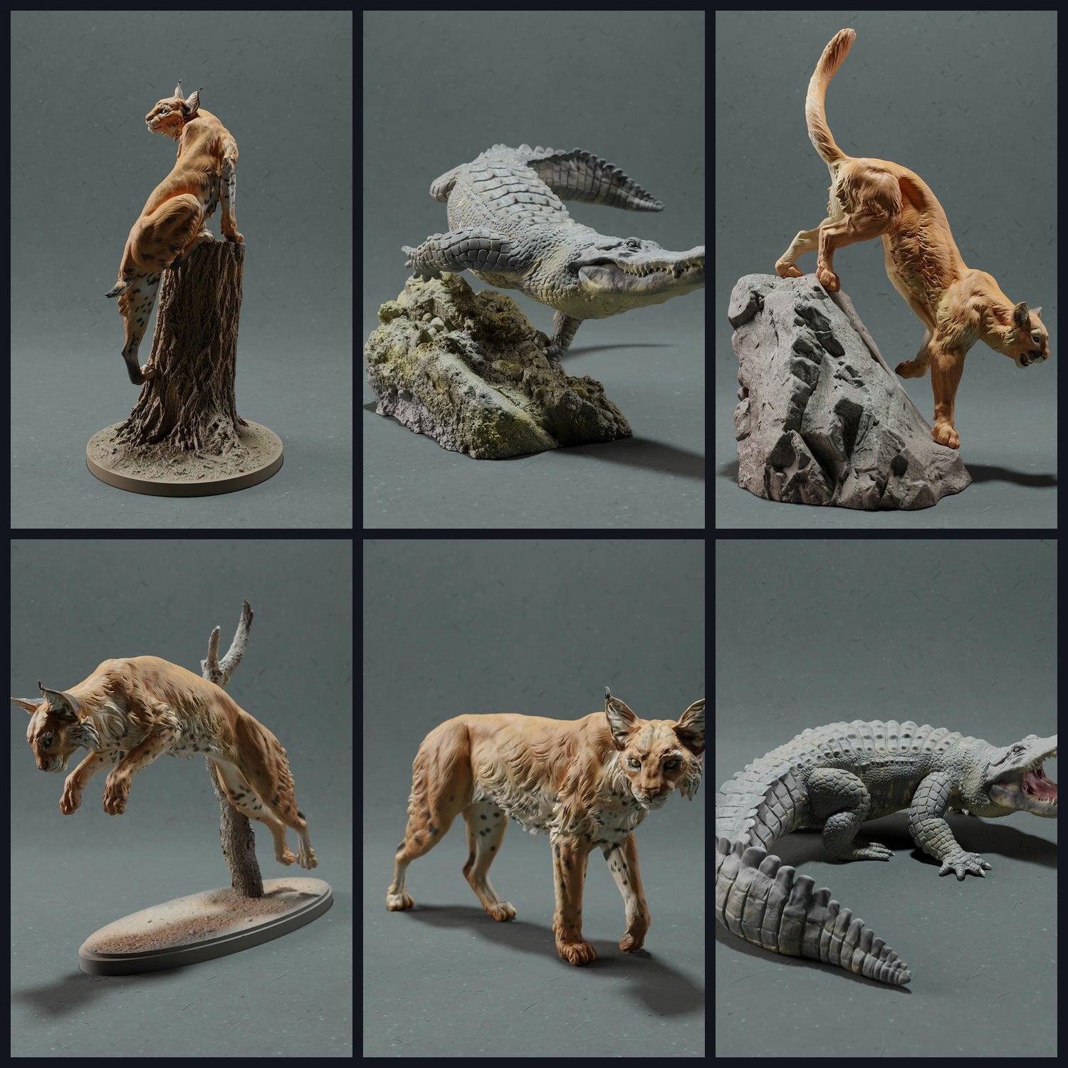 Dit beeld is de categorieafbeelding voor de release 22_10: Nordamerikanische Tierfiguren und Tierminiaturen für Diorama