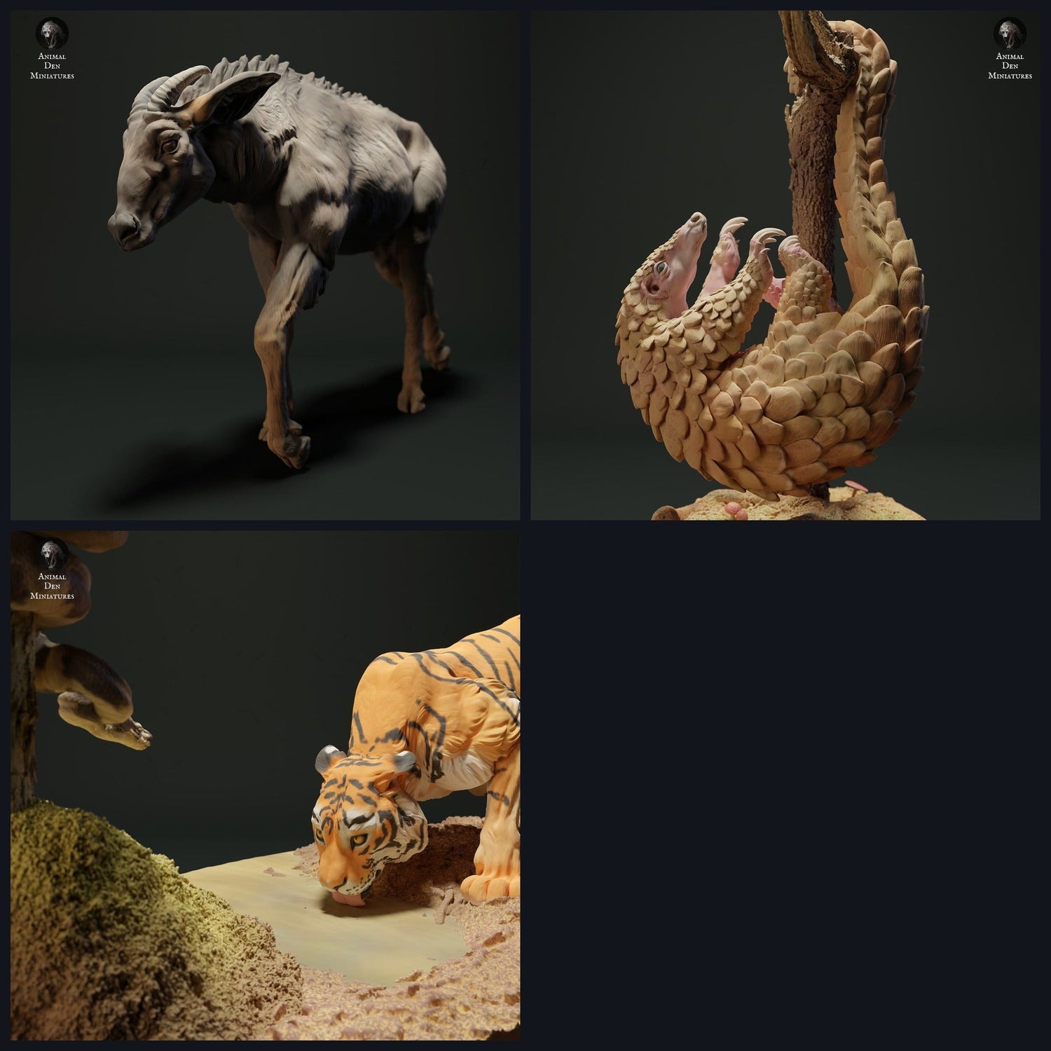 Dit beeld is de categorieafbeelding voor de release 23_05: Asiatische Dschungel-dierfiguren voor diorama en modelbouw