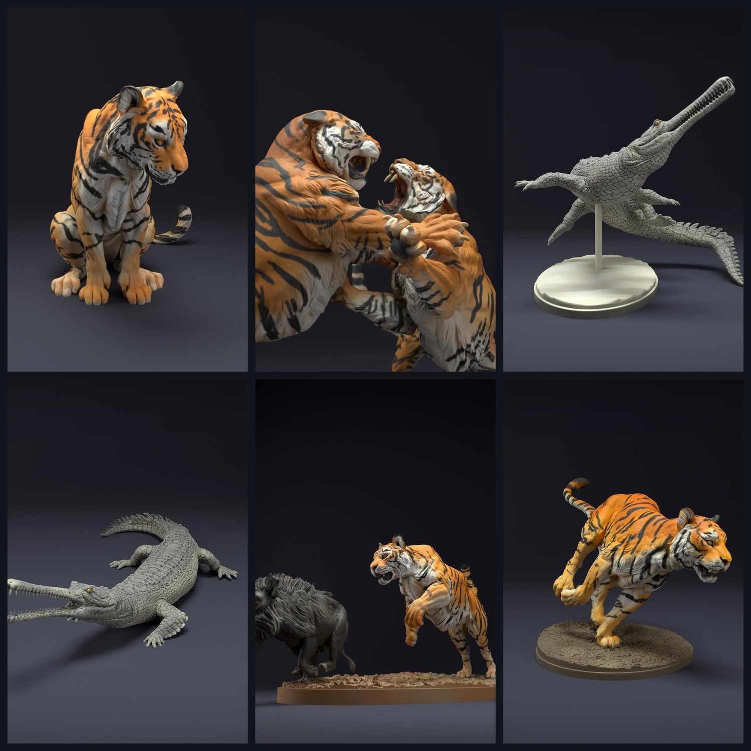 Dit beeld is de categoriefoto voor de release 22_08: Wildtierfiguren für Diorama & Modellbau