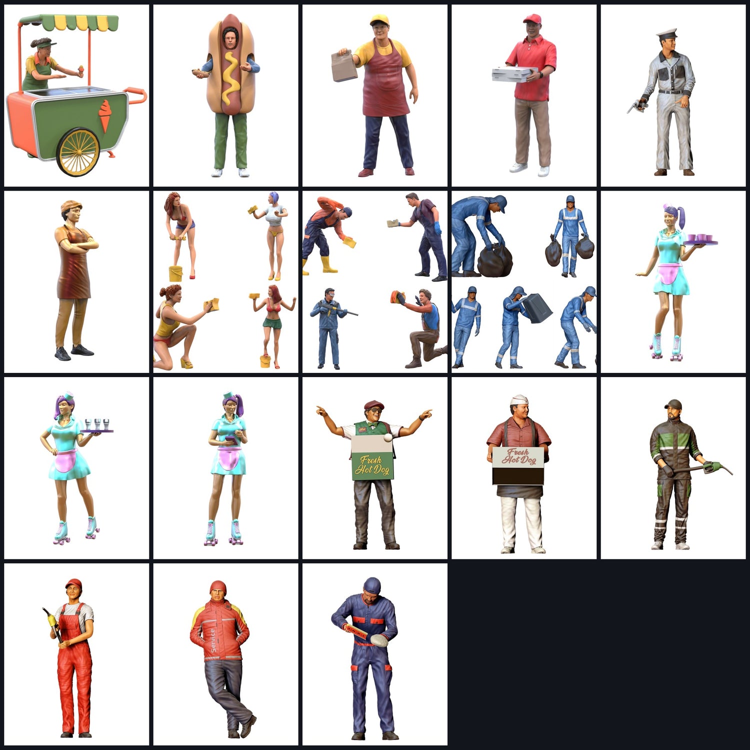 Dit beeld is de categorieafbeelding voor het thema Verkoop, Gastro & Service