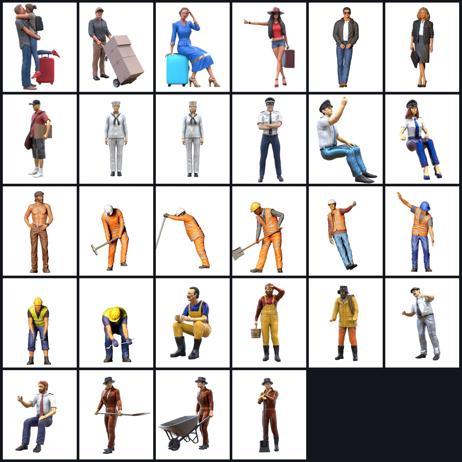 Dit beeld is de categorieafbeelding voor het thema Spoor, Transport & Reis