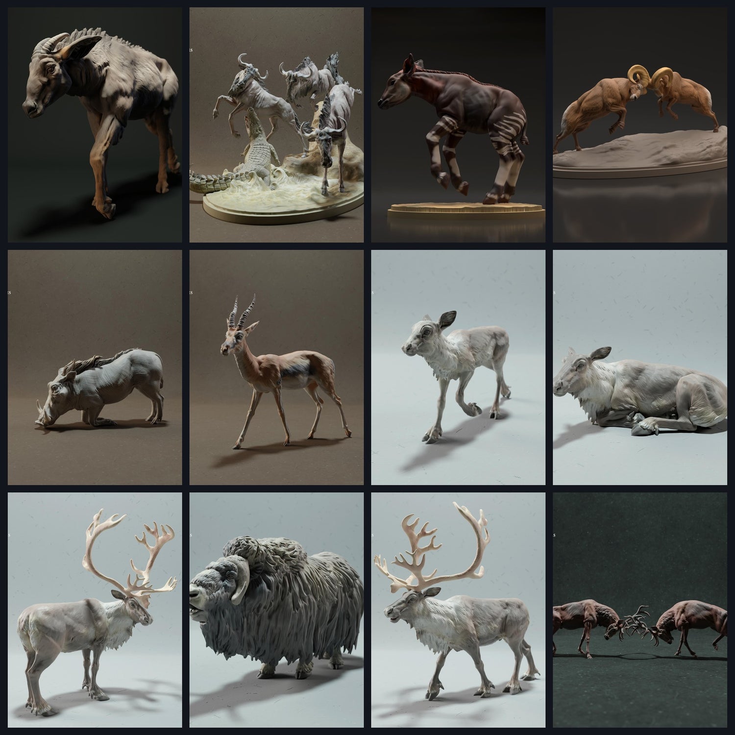 Dit beeld is de categorieafbeelding voor diersoort: hoefdieren