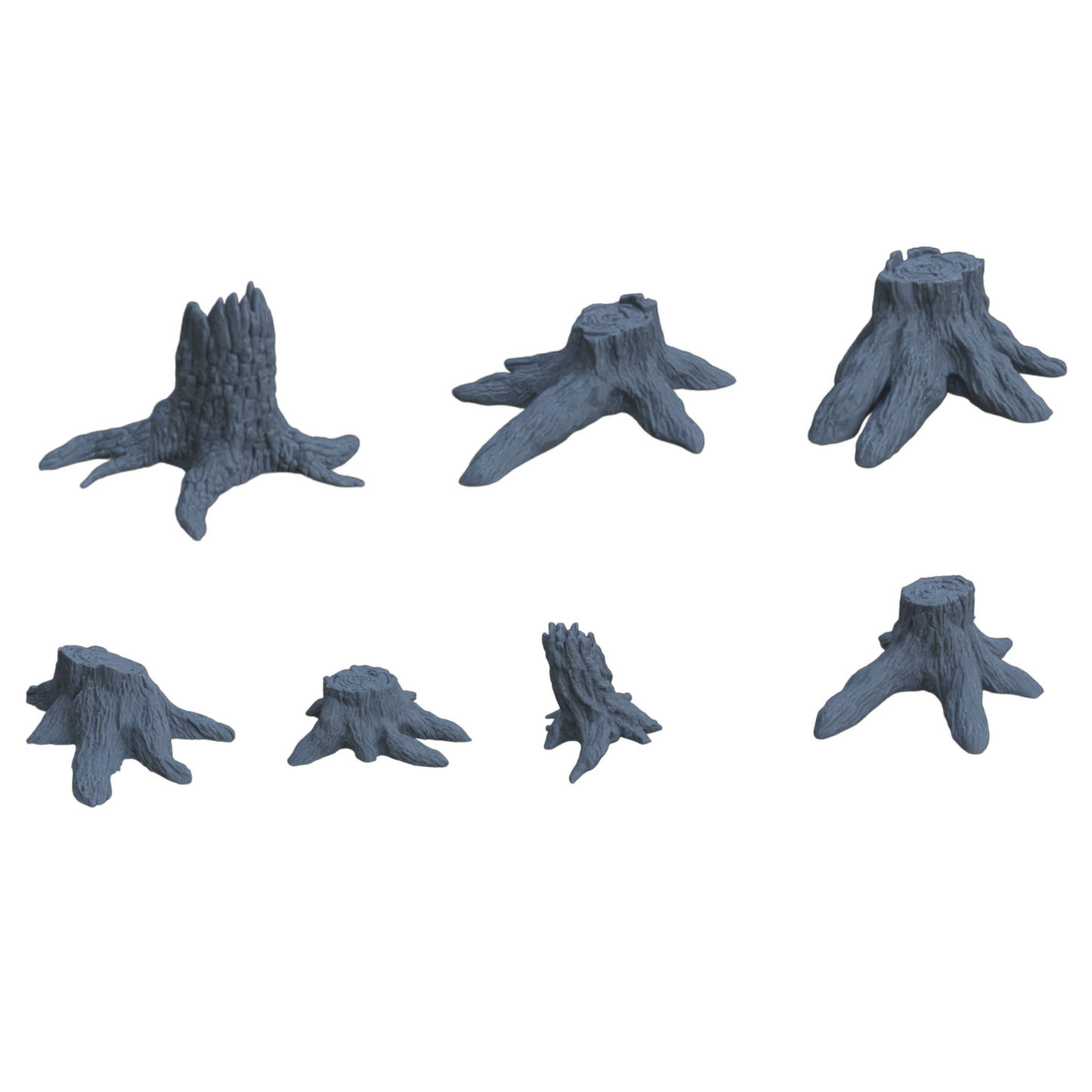 Productfoto diorama en modelbouw decoratie, accessoires: 0: Bomen: 7 boomstronken