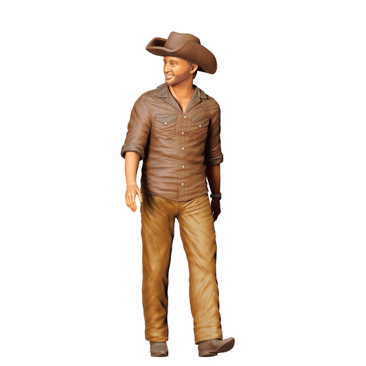 Productfoto 0: Cowboy: Jongeman met cowboyhoed en shirt