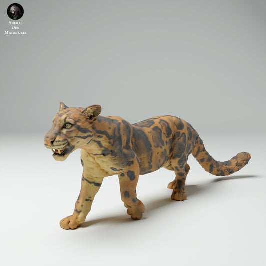 Productfoto Dierfiguur Diorama, Modelbouw: 0: Jungle Dierfiguur: Nebelparder – Clouded Leopard (Ref 25_02_07)