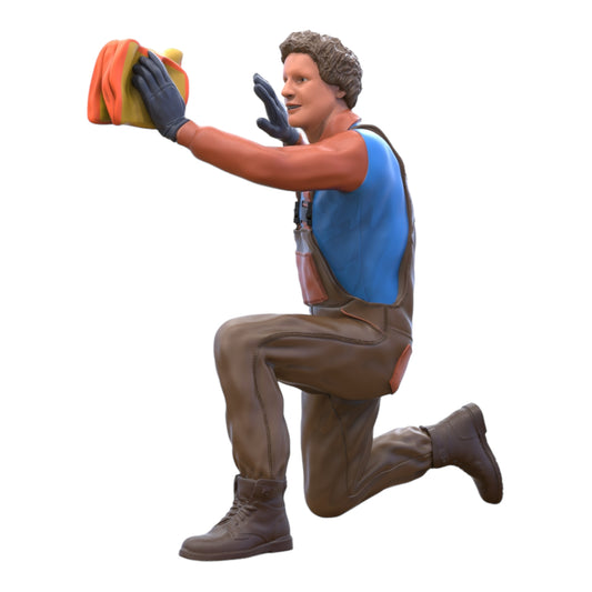 Productfoto Diorama en modelbouw miniatuurfiguur: Autowasser 3