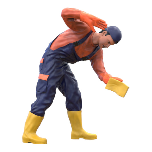 Productfoto Diorama en modelbouw miniatuur figuur: Autowasser 4