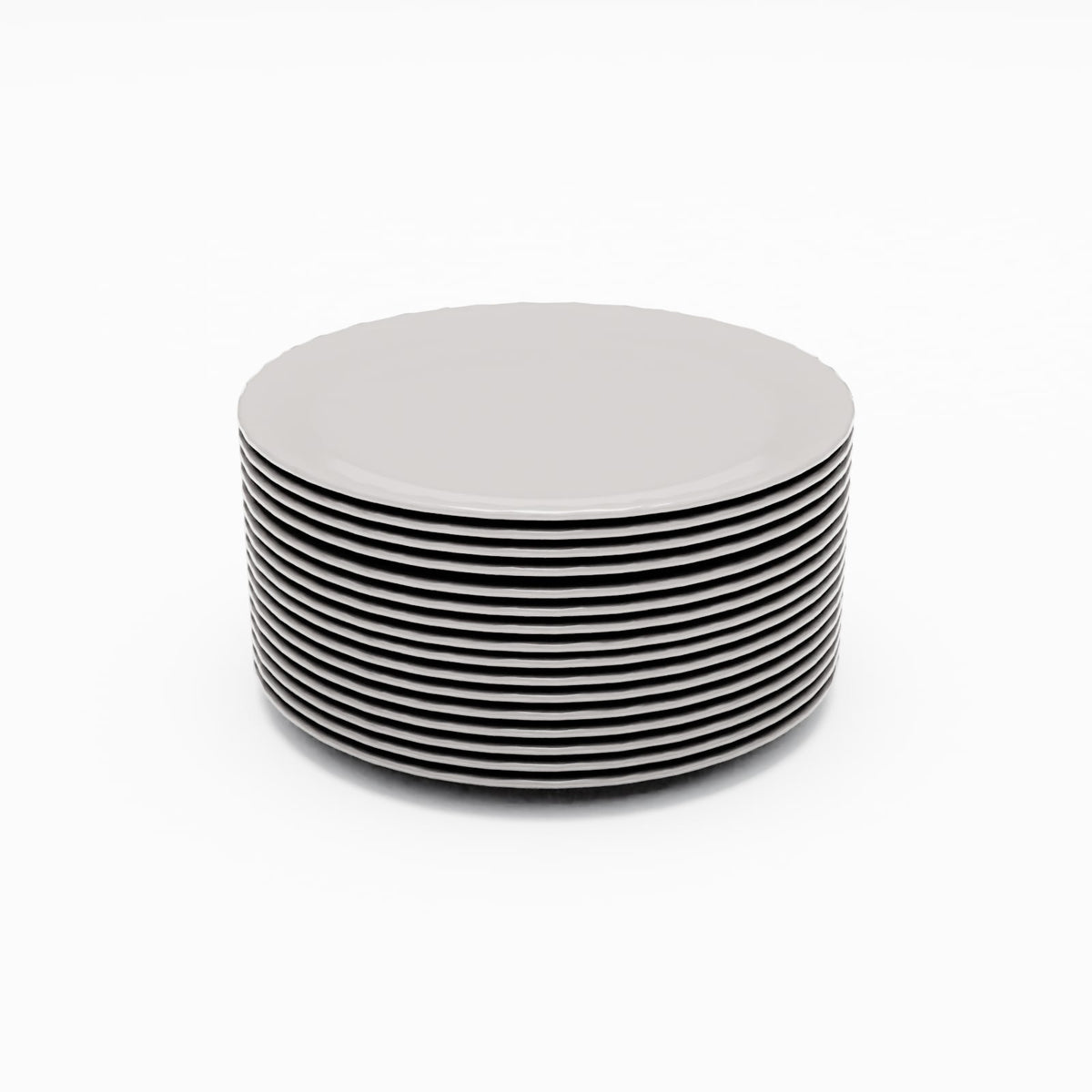 Productfoto diorama en modelbouw 3: Dioramakeuken: stapel keramische borden (ref. 112D)