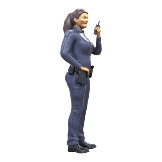 Productfoto Diorama en Modelbouw Miniatuurfiguur: Politieagente 1