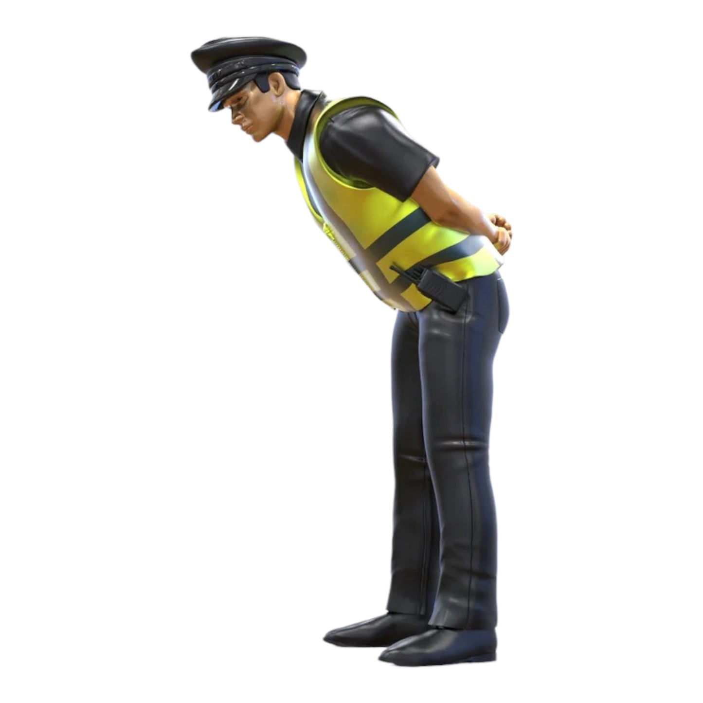 Productfoto diorama en modelbouw miniatuur figuur: Verkeersagent 4