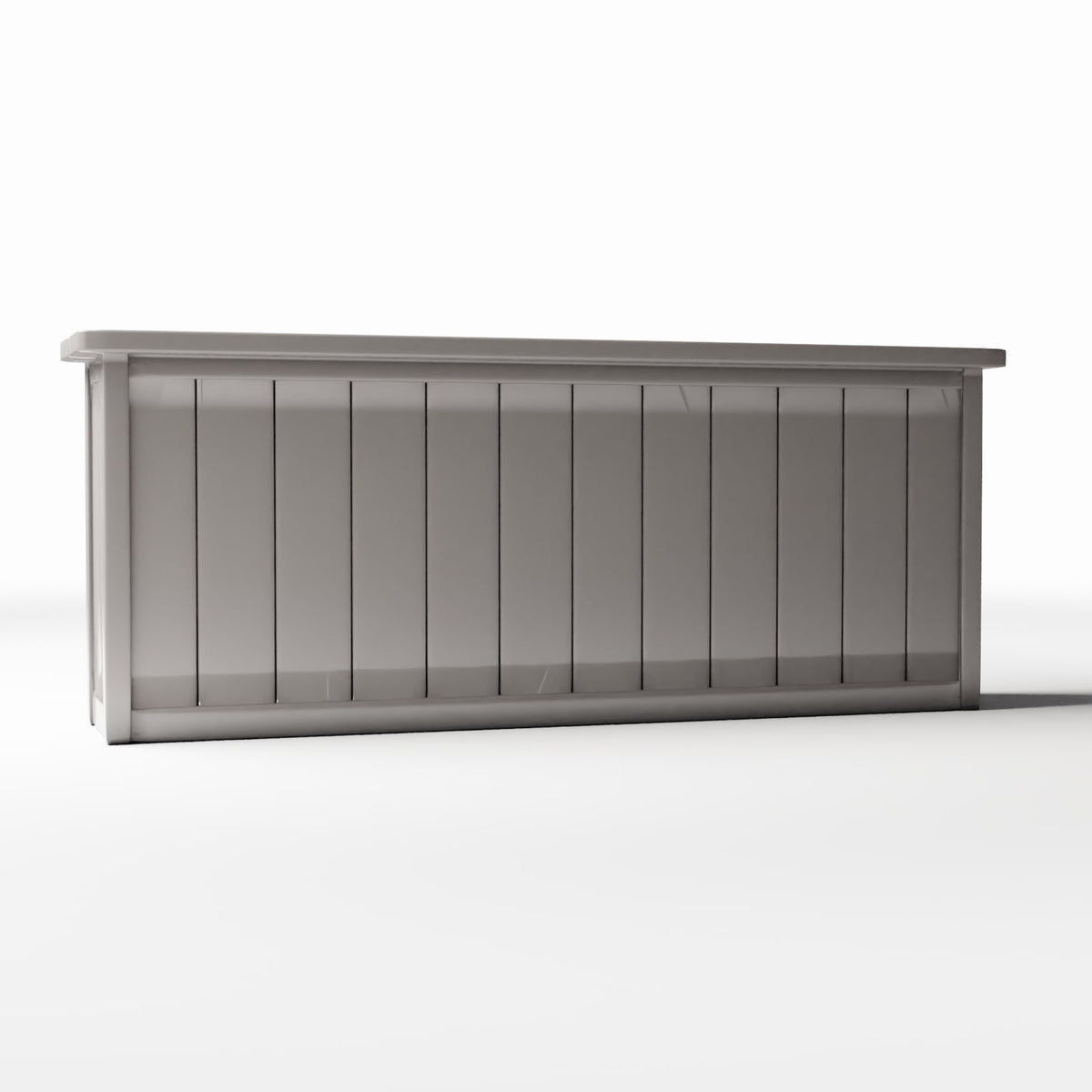 Productfoto diorama en modelbouw 3: Dioramameubilair: houten toonbank voor bar en receptie (Ref. 1223D)