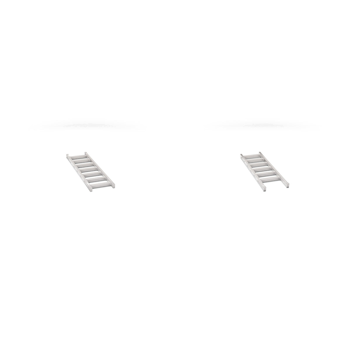 Diorama-modelbouwproductfoto 3: dioramainfrastructuur: aluminiumladder als bouwgroep (Ref. 1228D)