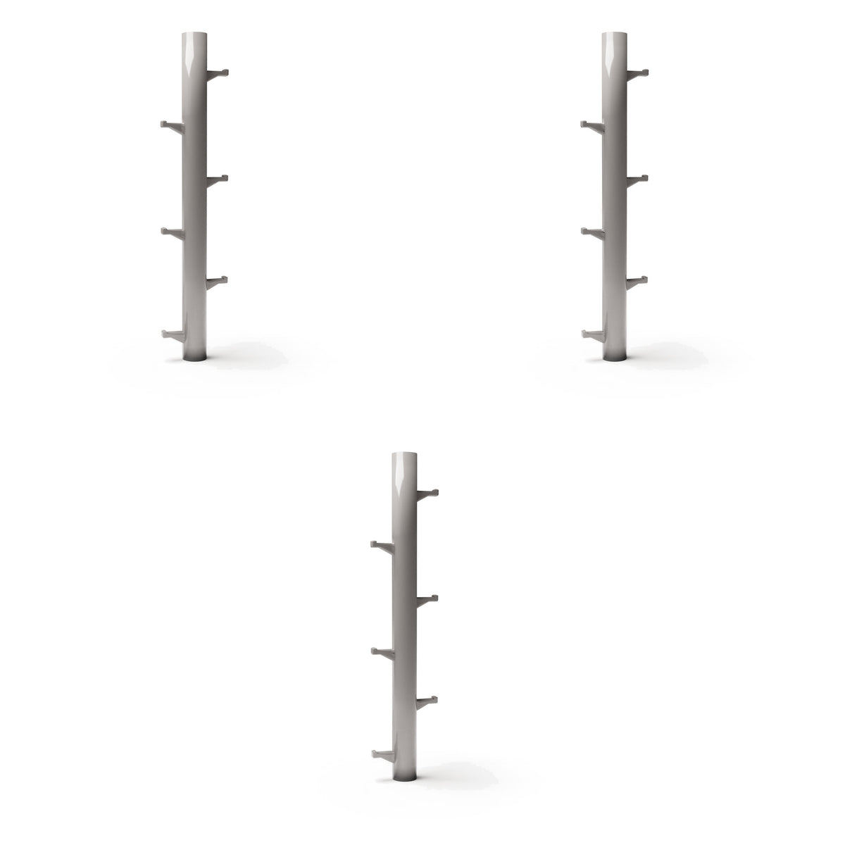 Productfoto 3 van diorama-modelbouw: diorama-infrastructuur: ronde betonnen mast met bouten als bouwonderdeel (Ref. 1234D)