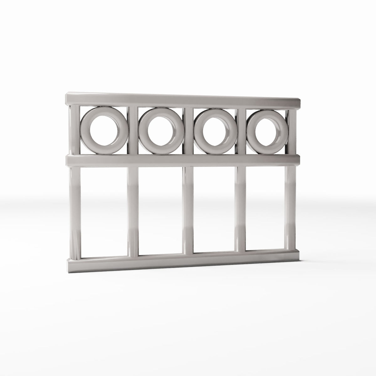 Productfoto diorama en modelbouw 3: Diorama-terrein: decoratief hekelement met ringen (Ref. 132D)