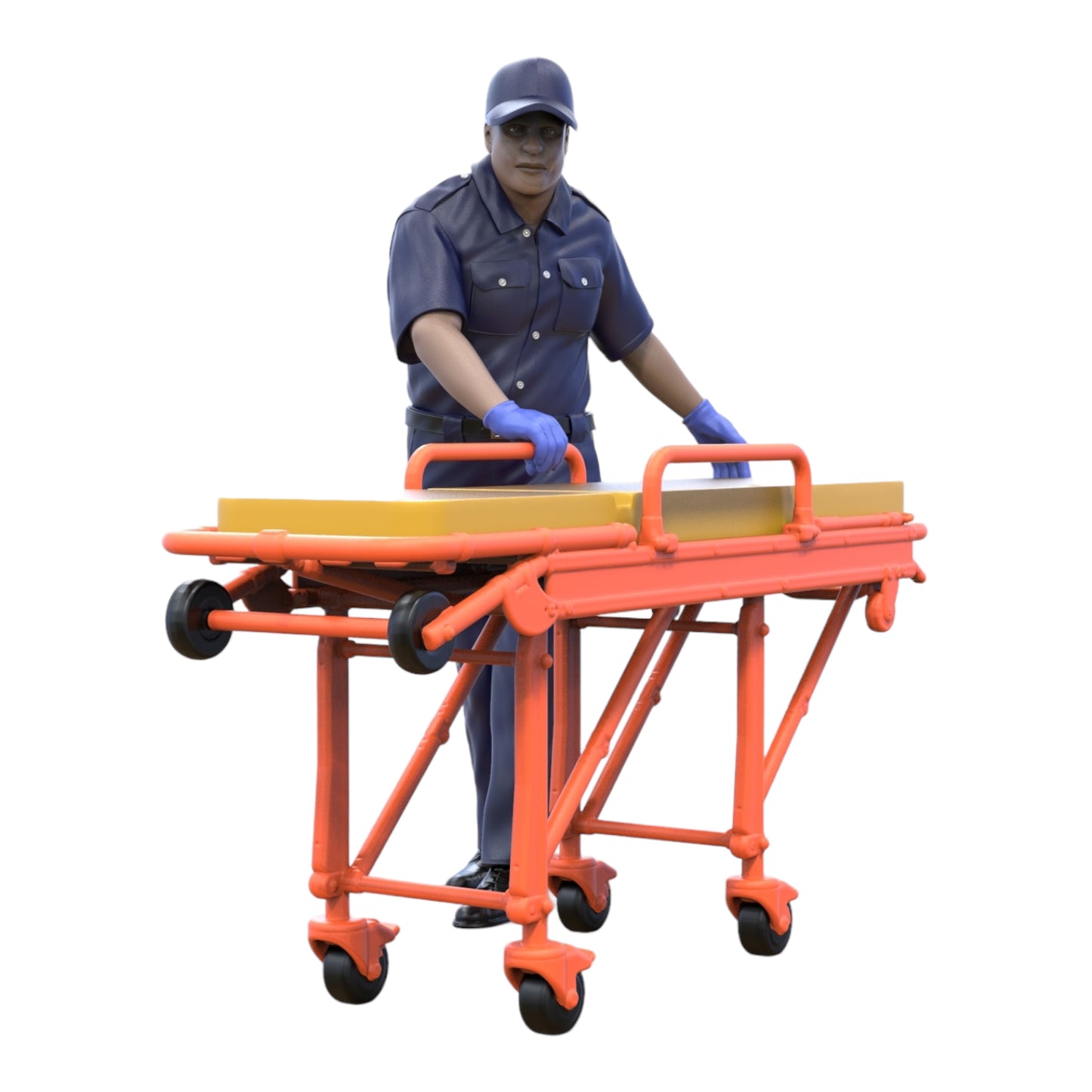 Productfoto diorama en modelbouw miniatuur figuur: Sanitaire 3