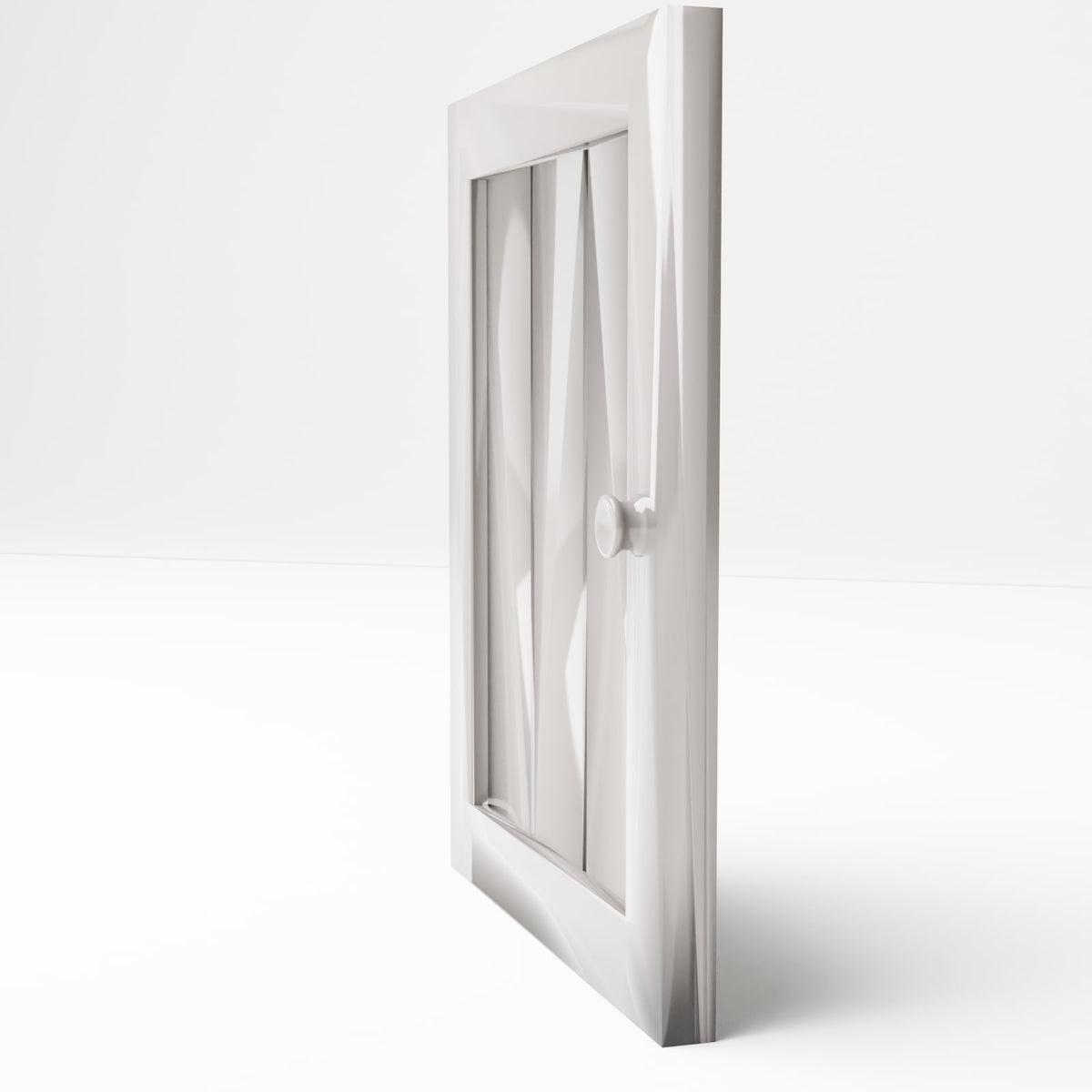 MyPortal 157 3: Dioramameubels: Hoge keukenkastdeur met knop (Ref. 157D)