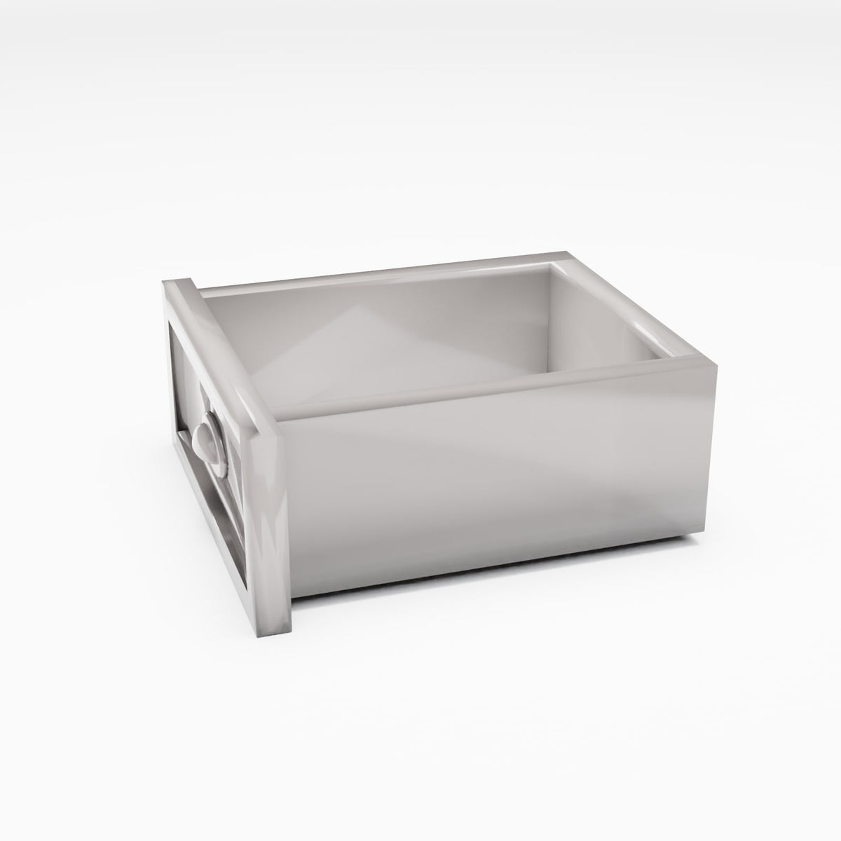 Productfoto diorama en modelbouw 3: Dioramameubel: hoge keukenkast met uittrekbaar element (Ref. 160D)