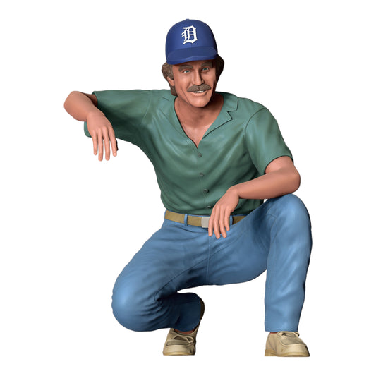 Productfoto Diorama en modelbouw miniatuurfiguur: Zittende man in jeans: Coole gast