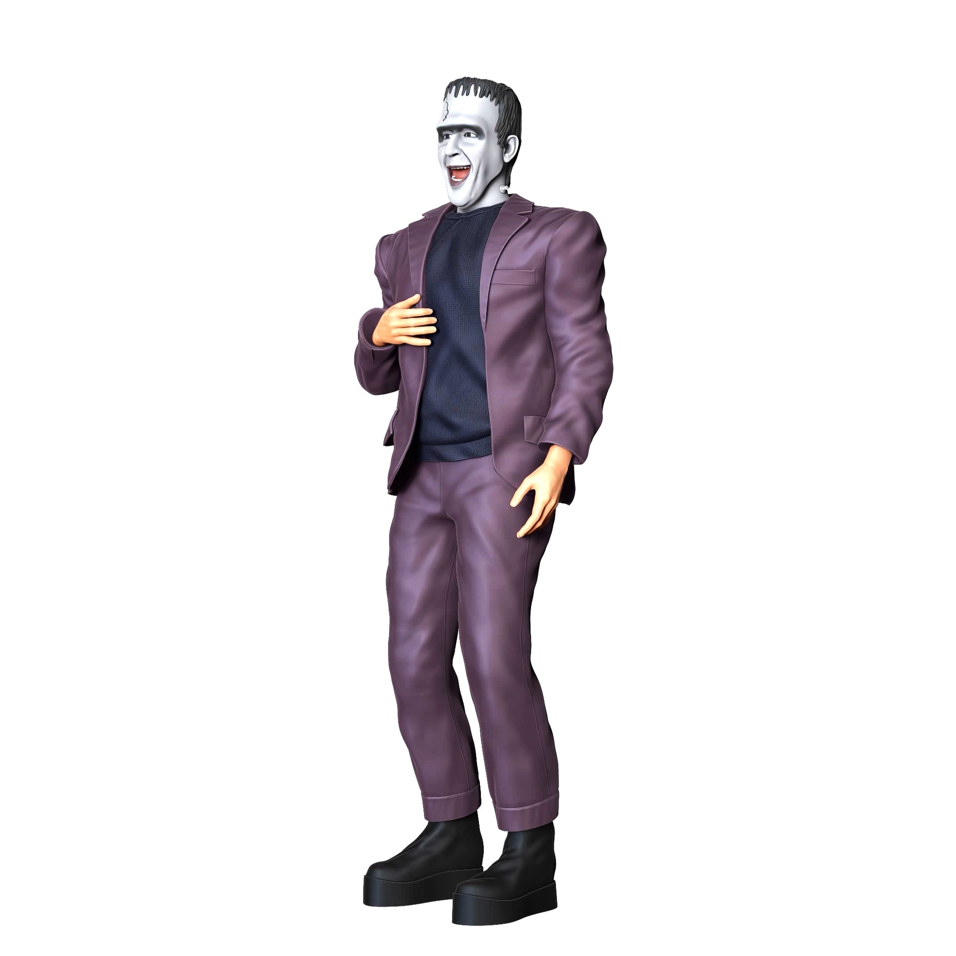 Productfoto Diorama en modelbouw miniatuur figuur: Horror Vader Herman: Een ongebruikelijke monsterfamilie