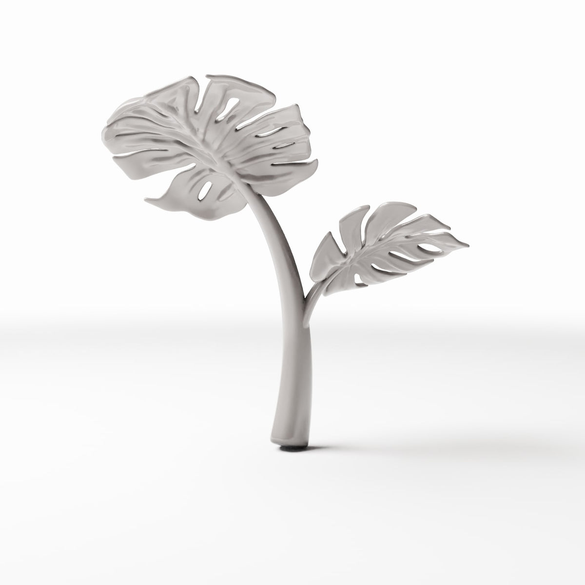 Productfoto diorama en modelbouw 3: Dioramaplanten: Monstera-plant met grote bladeren (Ref. 180D)