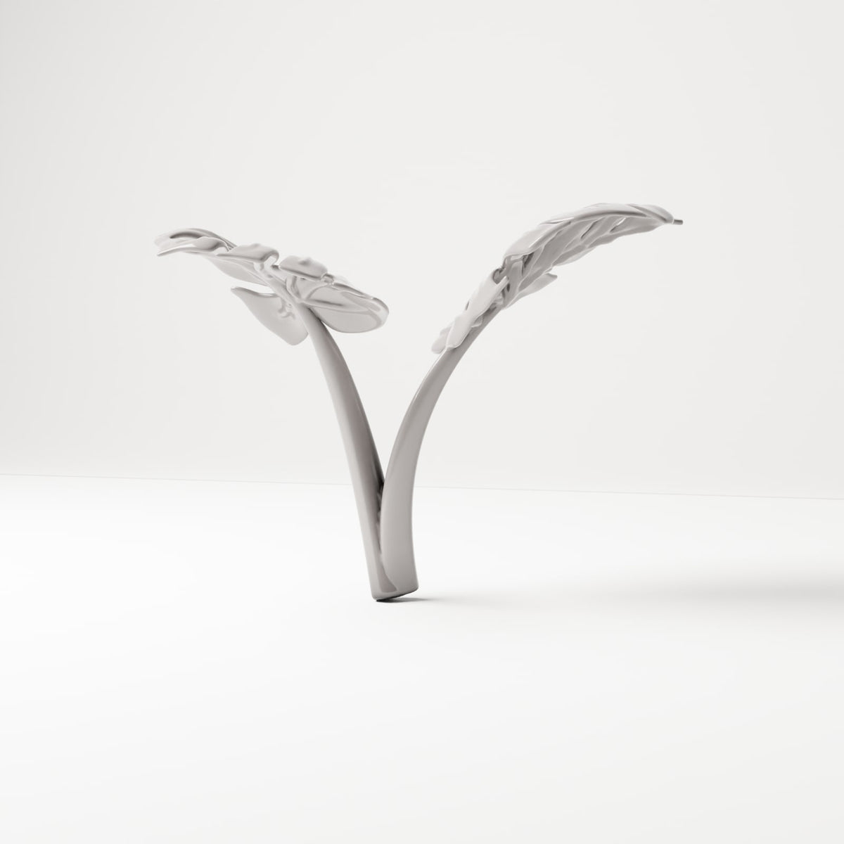 MyPortal 181 3: Dioramaplanten: Monstera met twee bladeren (Ref. 181D)