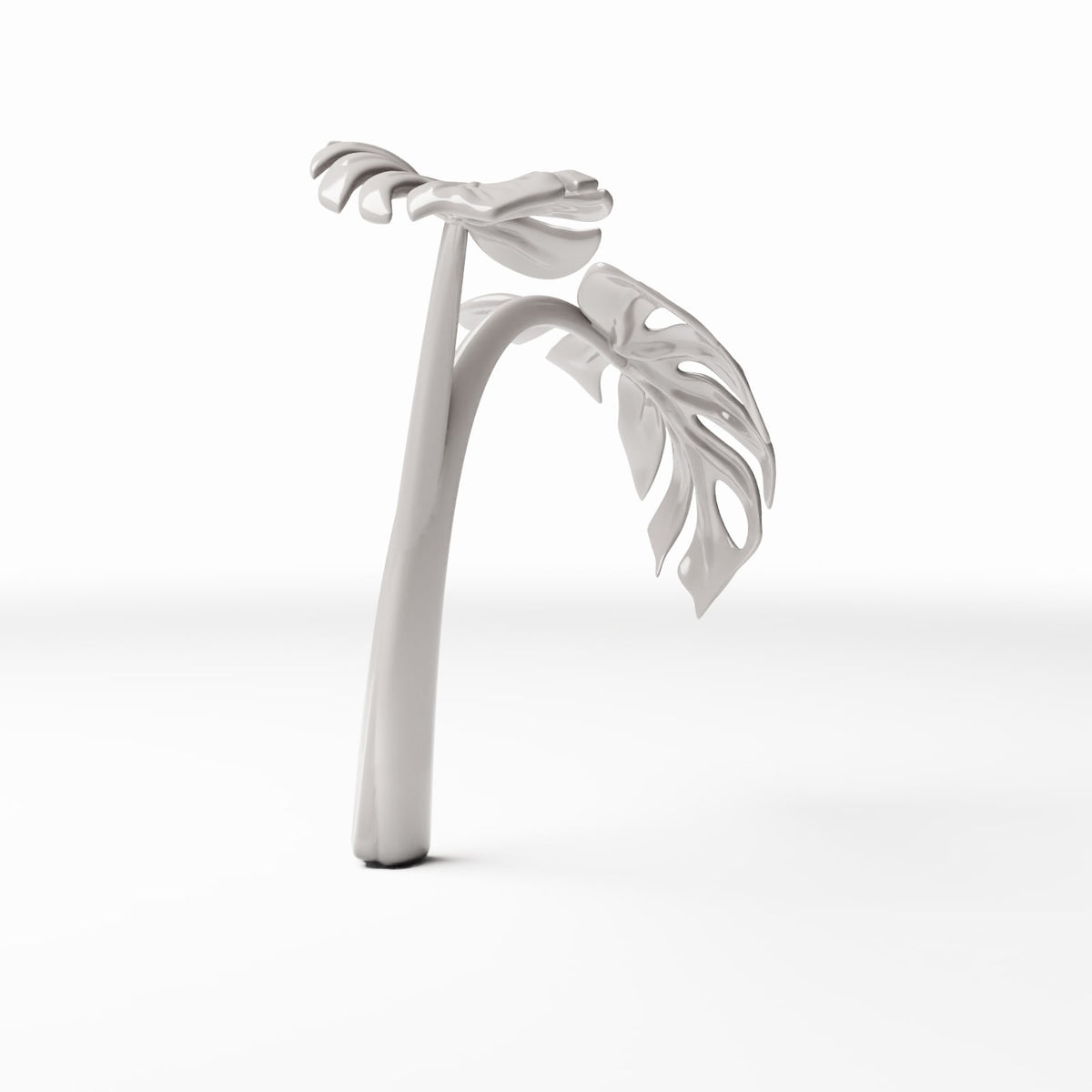 Productfoto diorama en modelbouw 3: Dioramaplanten: Monstera-plant met grote bladeren (Ref. 182D)