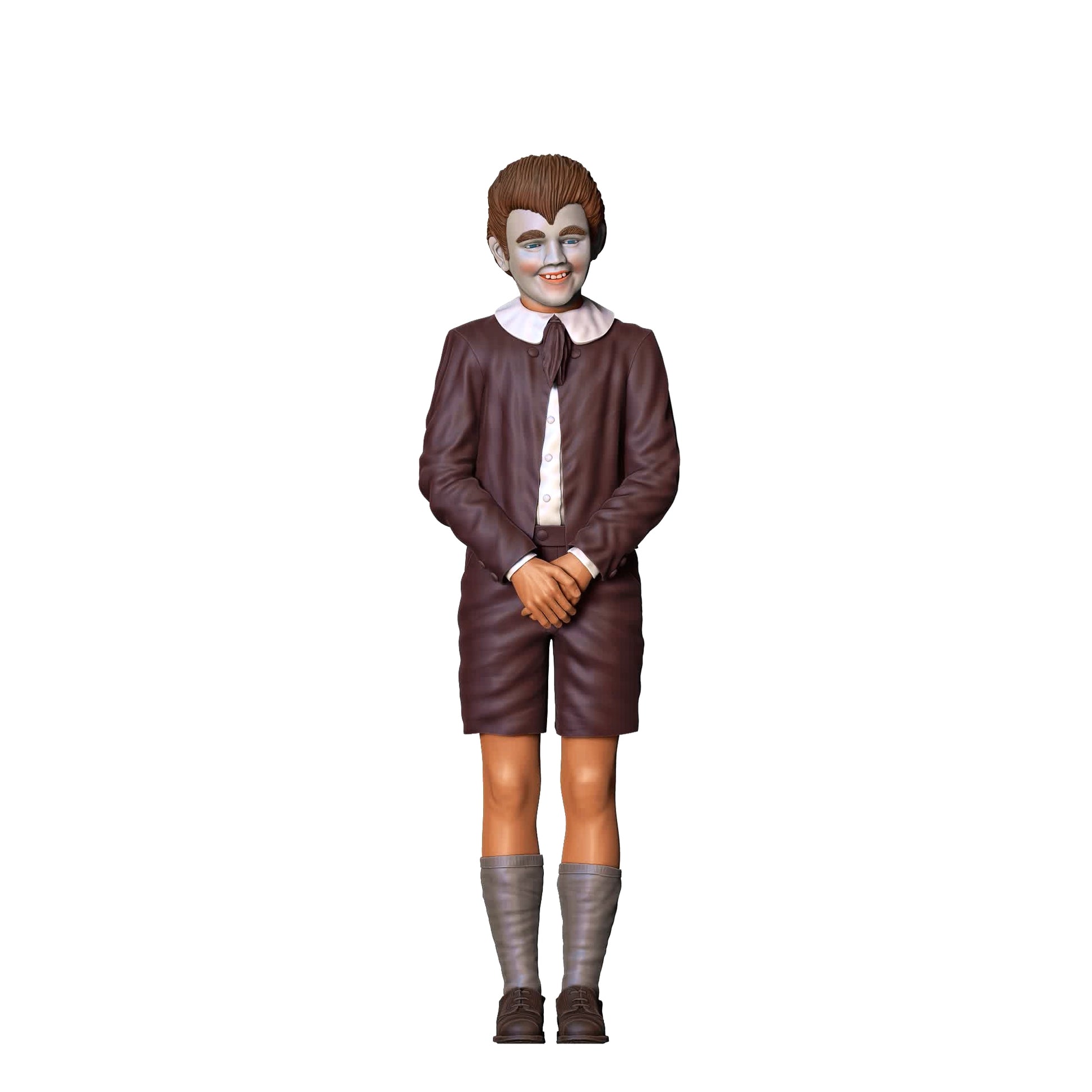 Productfoto Diorama en modelbouw miniatuurfiguur: Horrorzoon Eddie: Een ongebruikelijke monsterfamilie