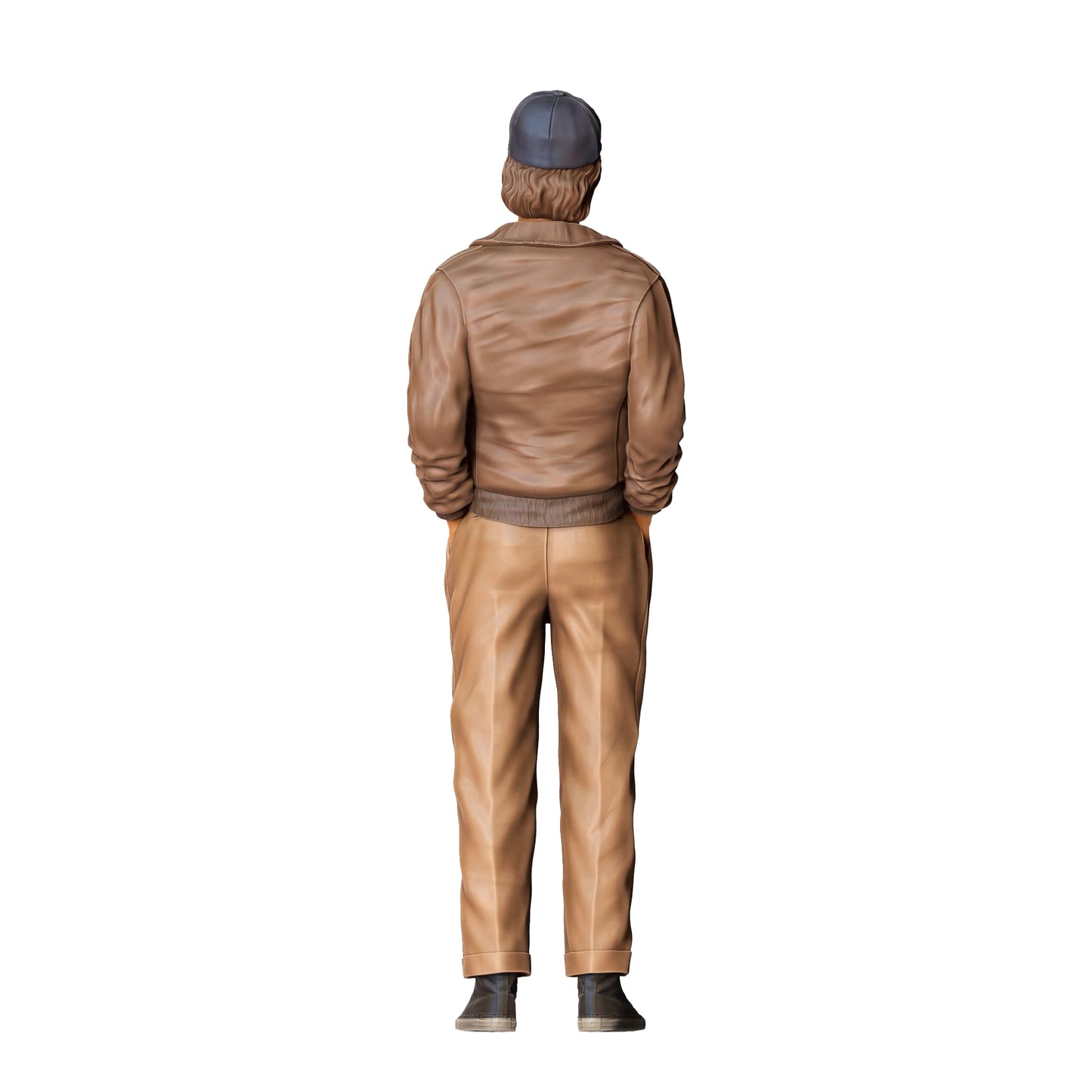 Produktfoto Diorama und Modellbau Miniatur Figur: Alltags Helden: Mann mit Kappe und Lederjacke