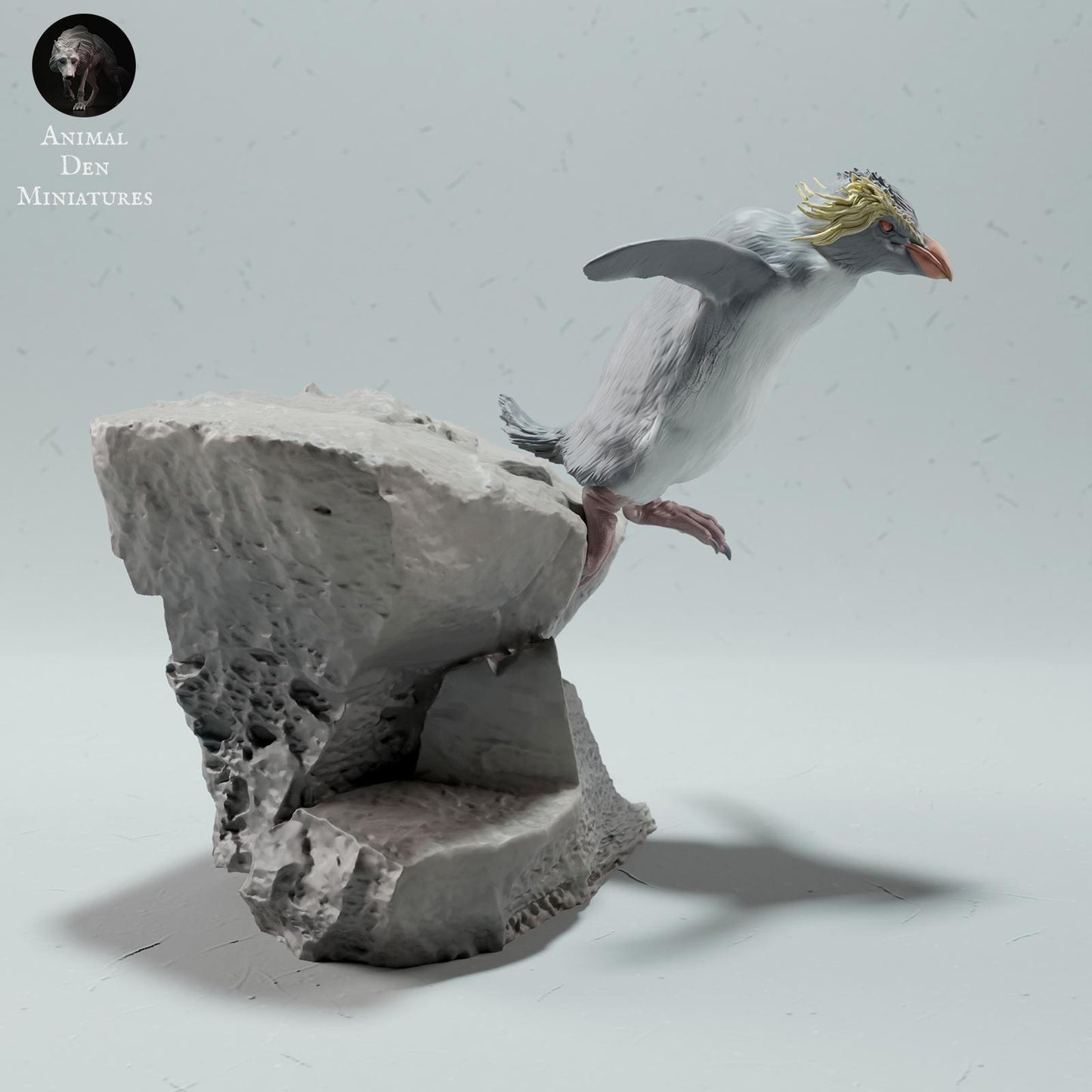 Productfoto Dier Figuur Diorama, Modelbouw: 0: Zeewezen Figuur: Rots-pinguïn – Rockhopper (Ref 01_01_63)