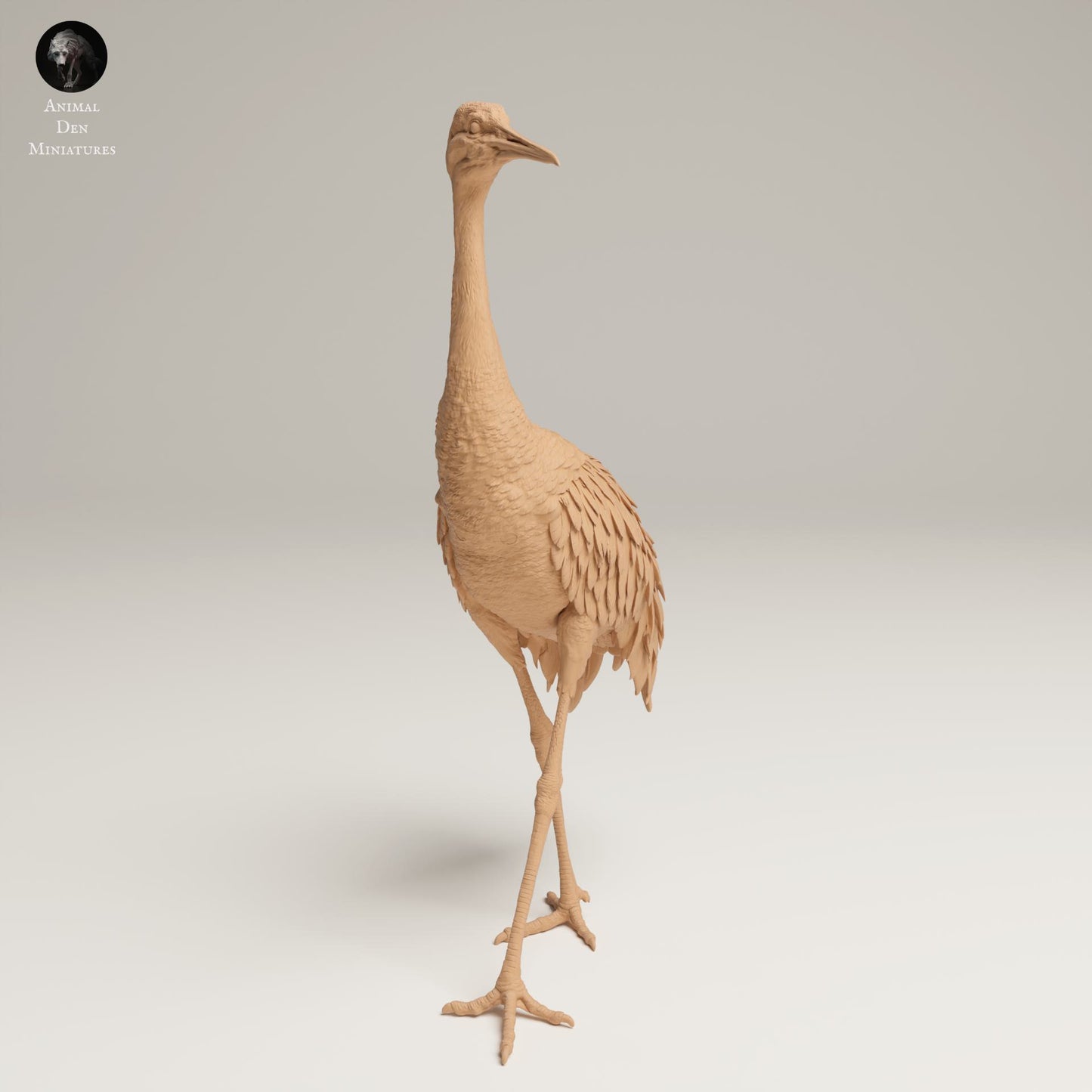 Productfoto Dierfiguur Diorama, Modelbouw: 0: Wilde Dierfiguur: Grote Canadese Kraanvogel – Greater Sandhill Crane (Ref 25_06_11)