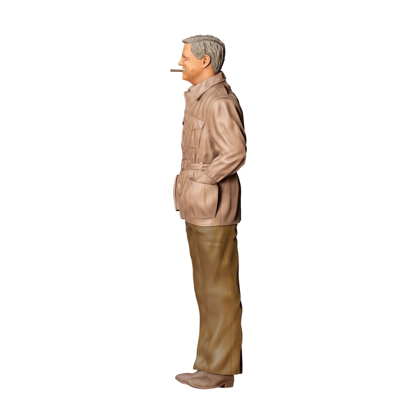 Productfoto Diorama en modelbouw miniatuurfiguur: Alledaagse helden: Man in leren jas