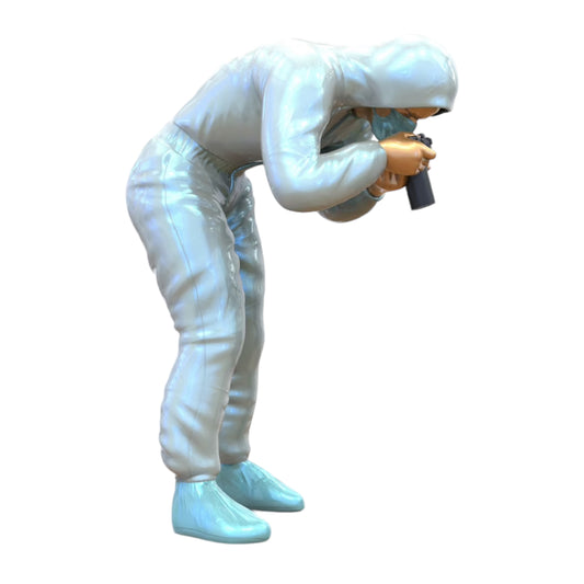 Productfoto 0: Bewijsmateriaal: Forensisch onderzoeker met camera