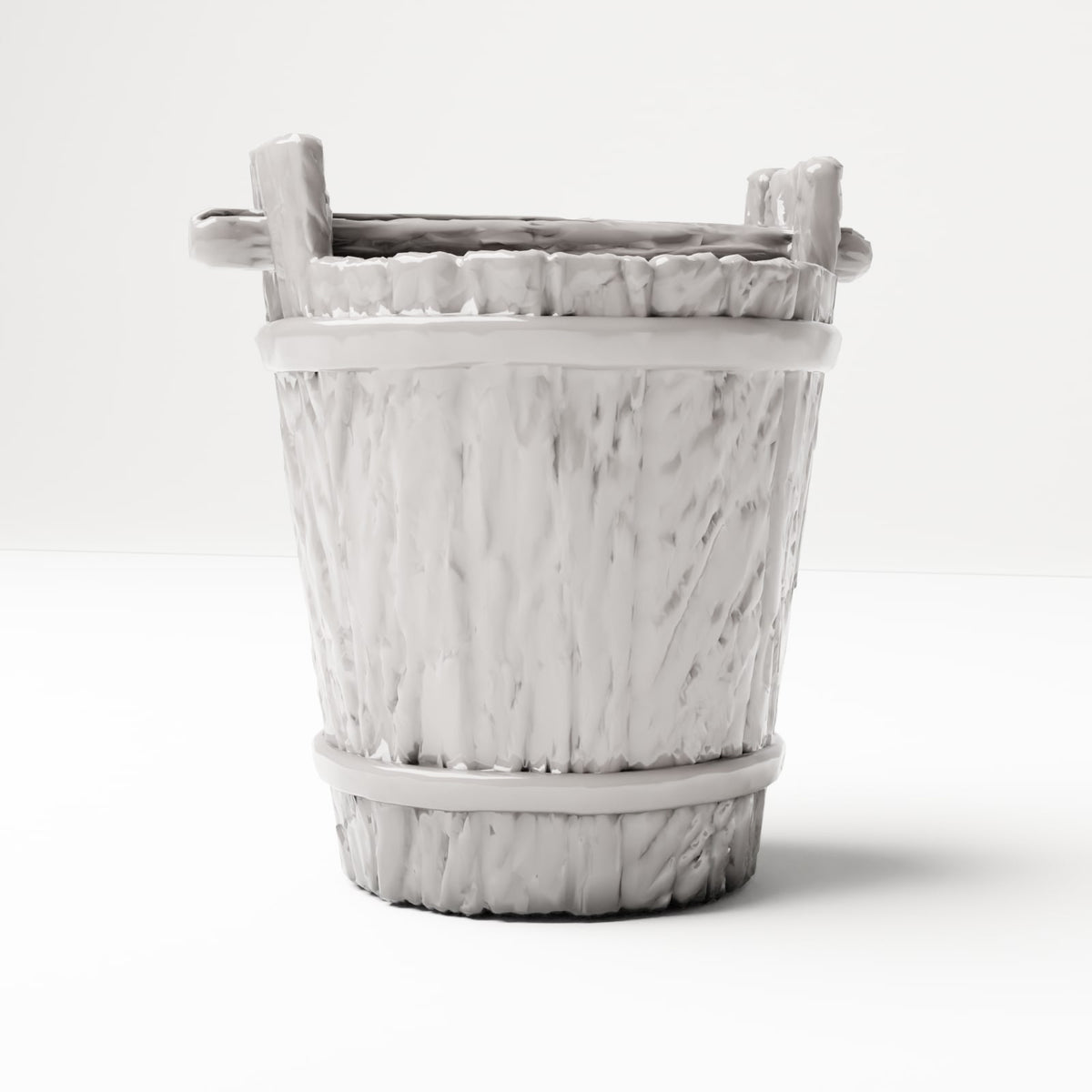 MyPortal 229 3: Dioramaterrein: Rustieke houten emmer met handvat (Ref. 229D)