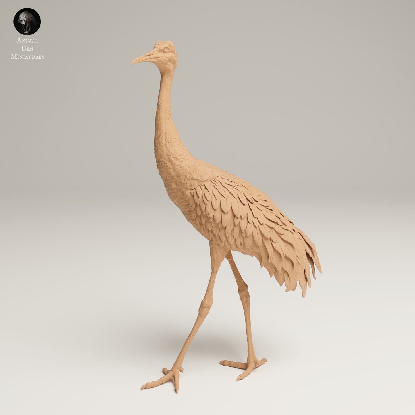 Productfoto Dierfiguur Diorama, Modelbouw: 0: Wilde Dierfiguur: Grote Canadese Kraanvogel – Greater Sandhill Crane (Ref 25_06_11)