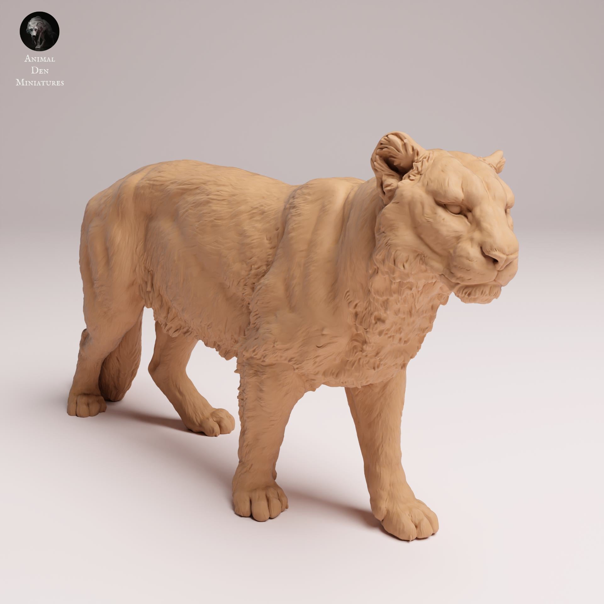 Productfoto Dierfiguur Diorama, Modelbouw: 0: Wilde Dierfiguur: Amur Luipaard – gedetailleerd en voorgemaakt (Ref 25_07_16)