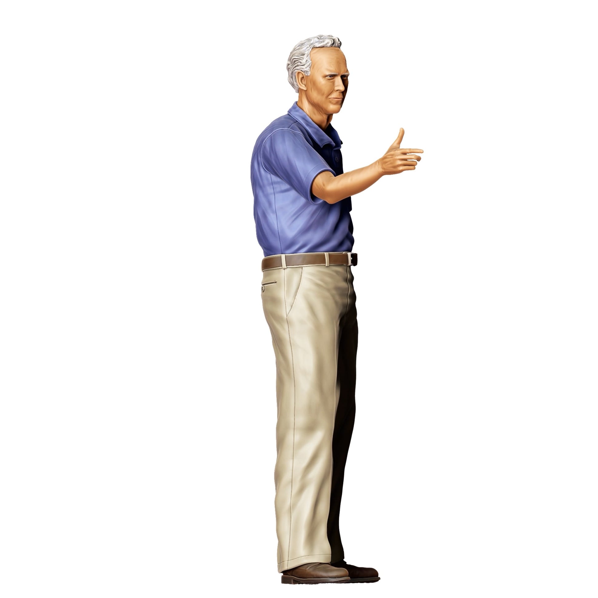 Diorama modelbouw productfoto 0: Oude man - Oorlogsheld (Ref. Nr. 304)