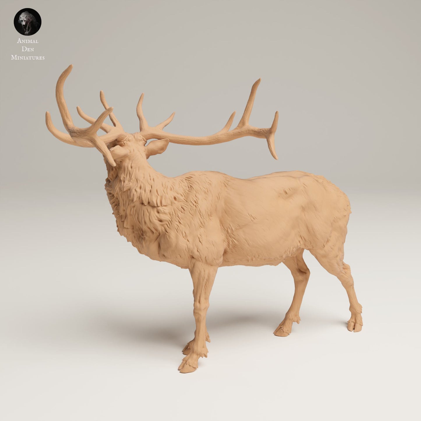 Productfoto Dierfiguur Diorama, Modelbouw: 0: Wilde Dierfiguur: Buglender Wapiti – Rocky Mountain (Ref 25_06_04)