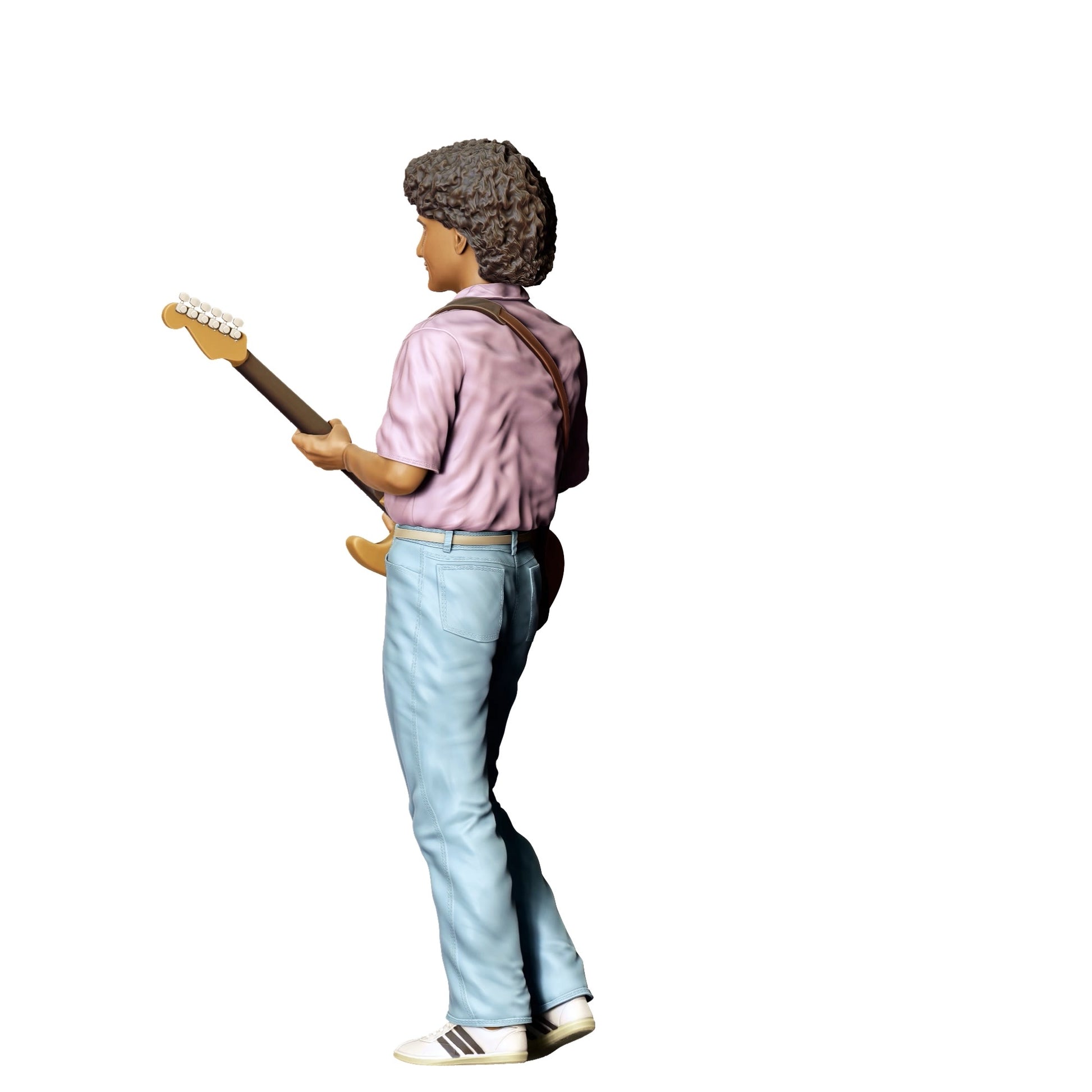 Diorama modelbouw productfoto 0: Beroemde rockband - Bassist (Ref. Nr. 329)