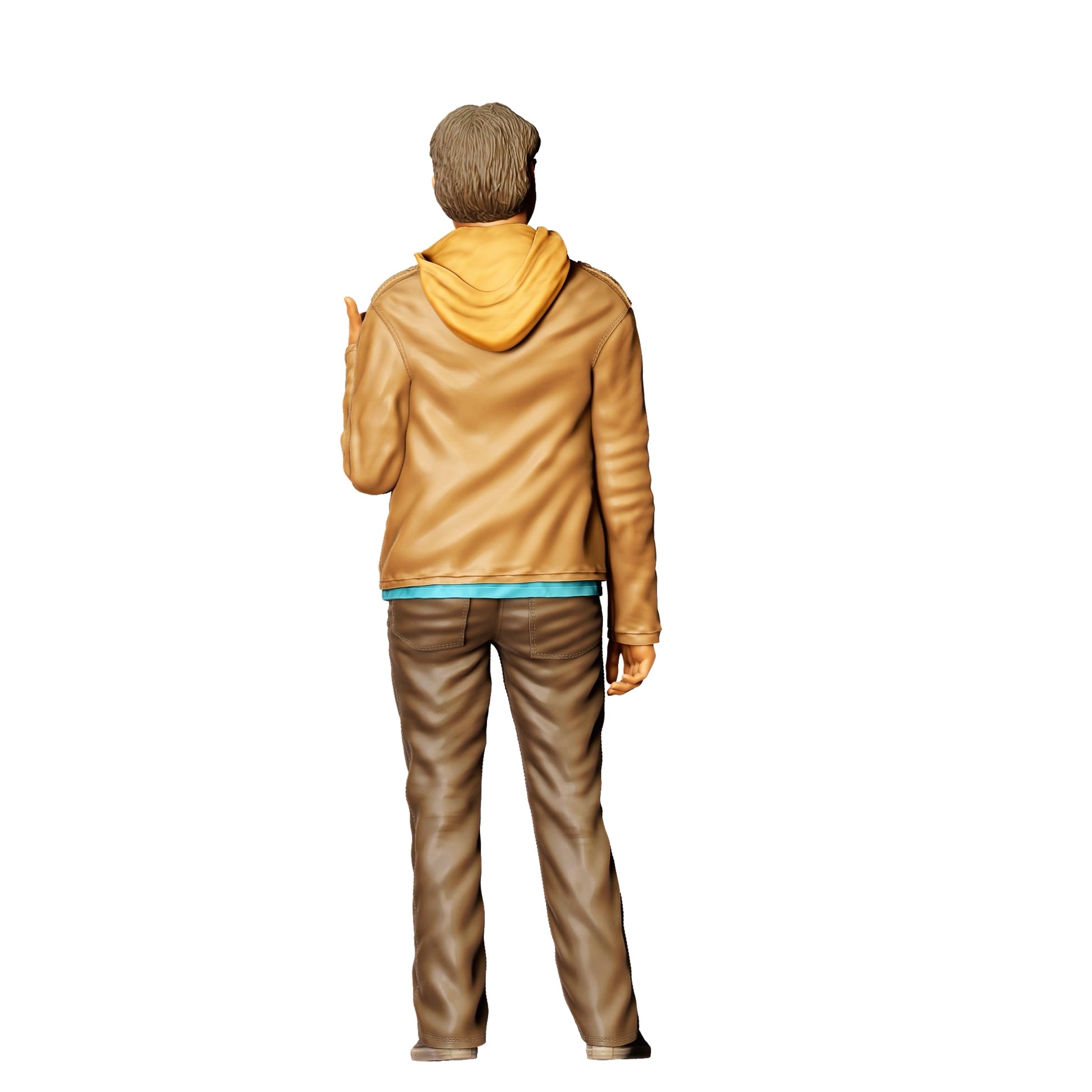 Diorama modelbouw productfoto 0: Wetenschapper uit Nerd WG C - (Ref. Nr. 377)