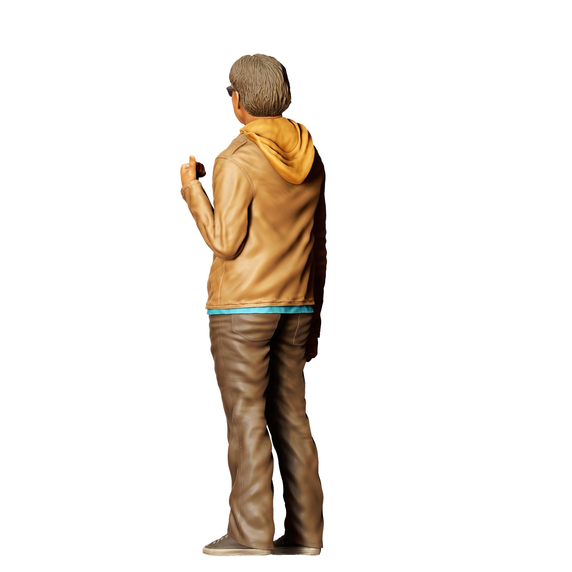 Diorama modelbouw productfoto 0: Wetenschapper uit Nerd WG C - (Ref. Nr. 377)