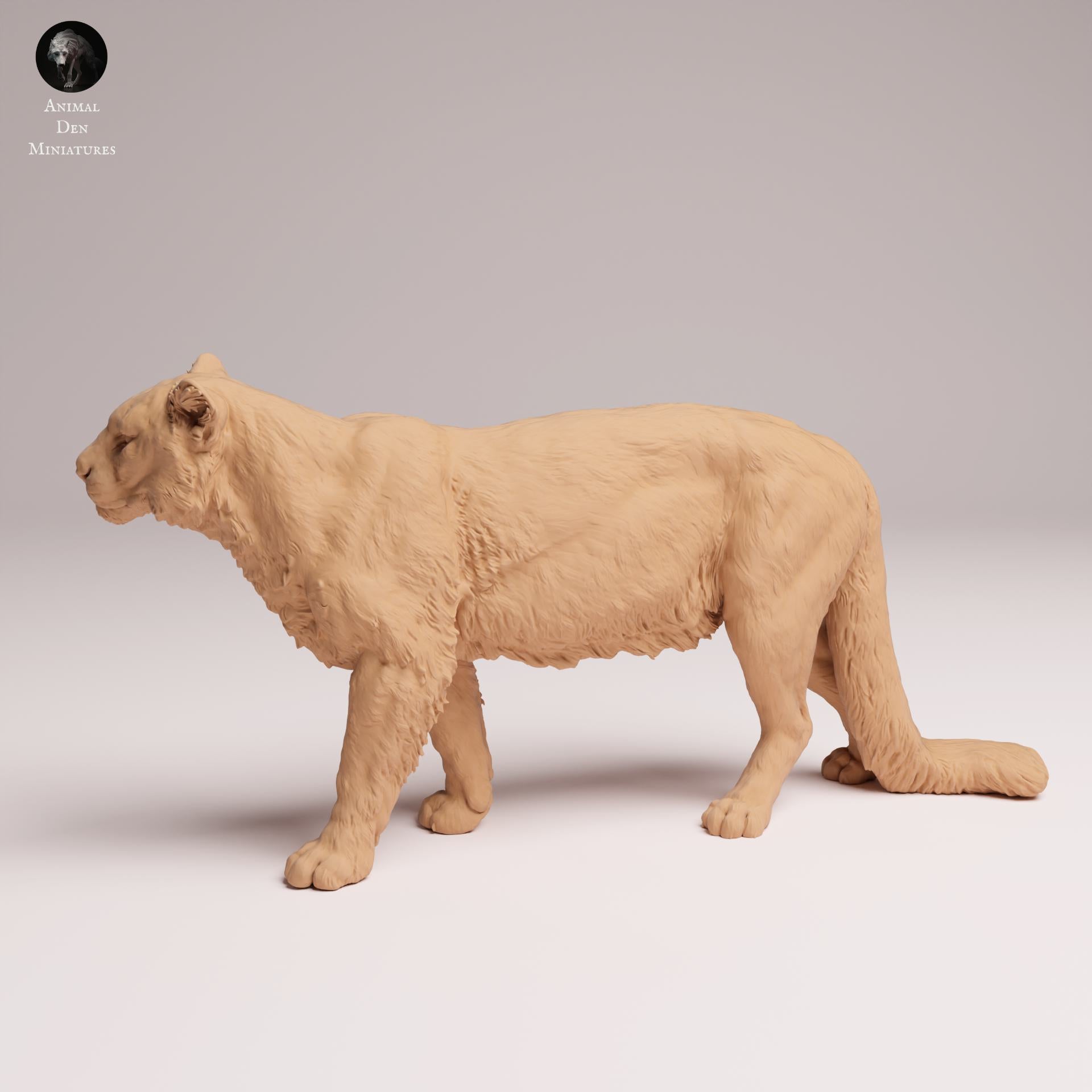 Productfoto Dierfiguur Diorama, Modelbouw: 0: Wilde Dierfiguur: Amur Luipaard – gedetailleerd en voorgemaakt (Ref 25_07_16)