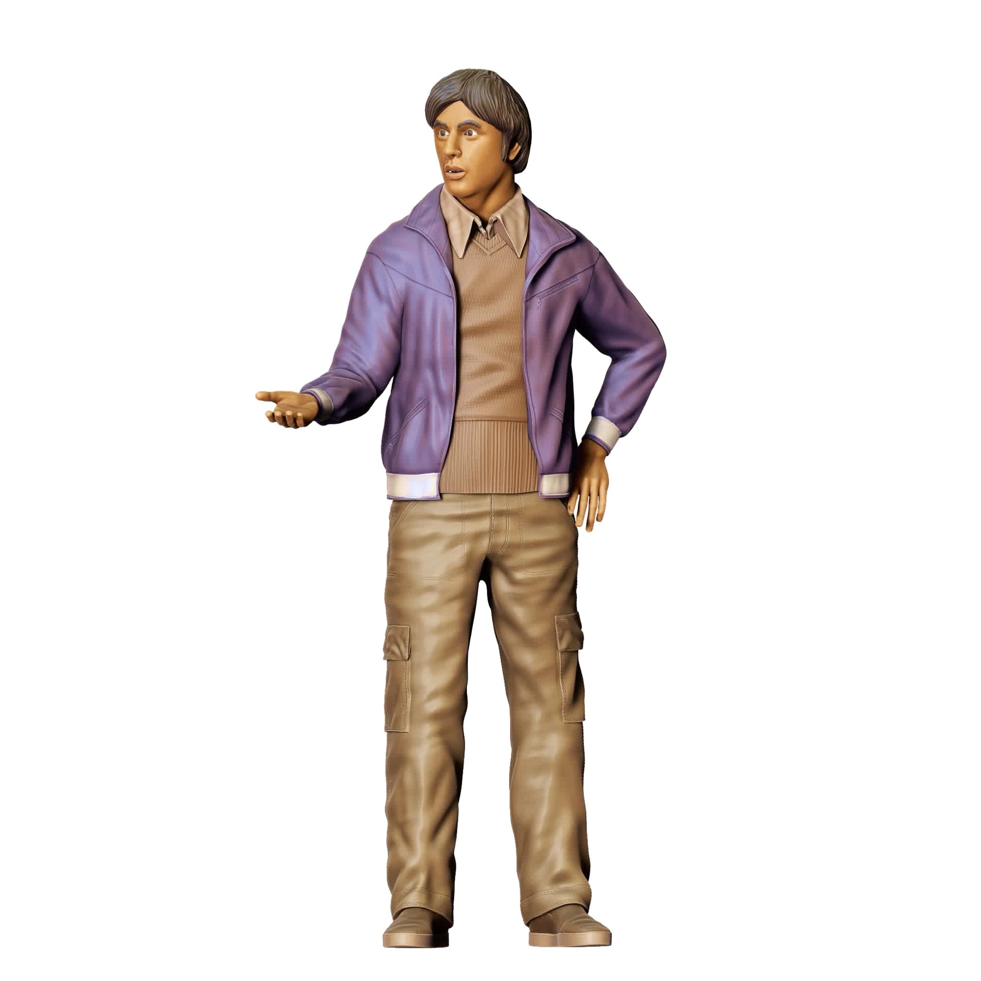 Diorama modelbouw productfoto 0: Wetenschapper uit Nerd WG G - (Ref. Nr. 381)