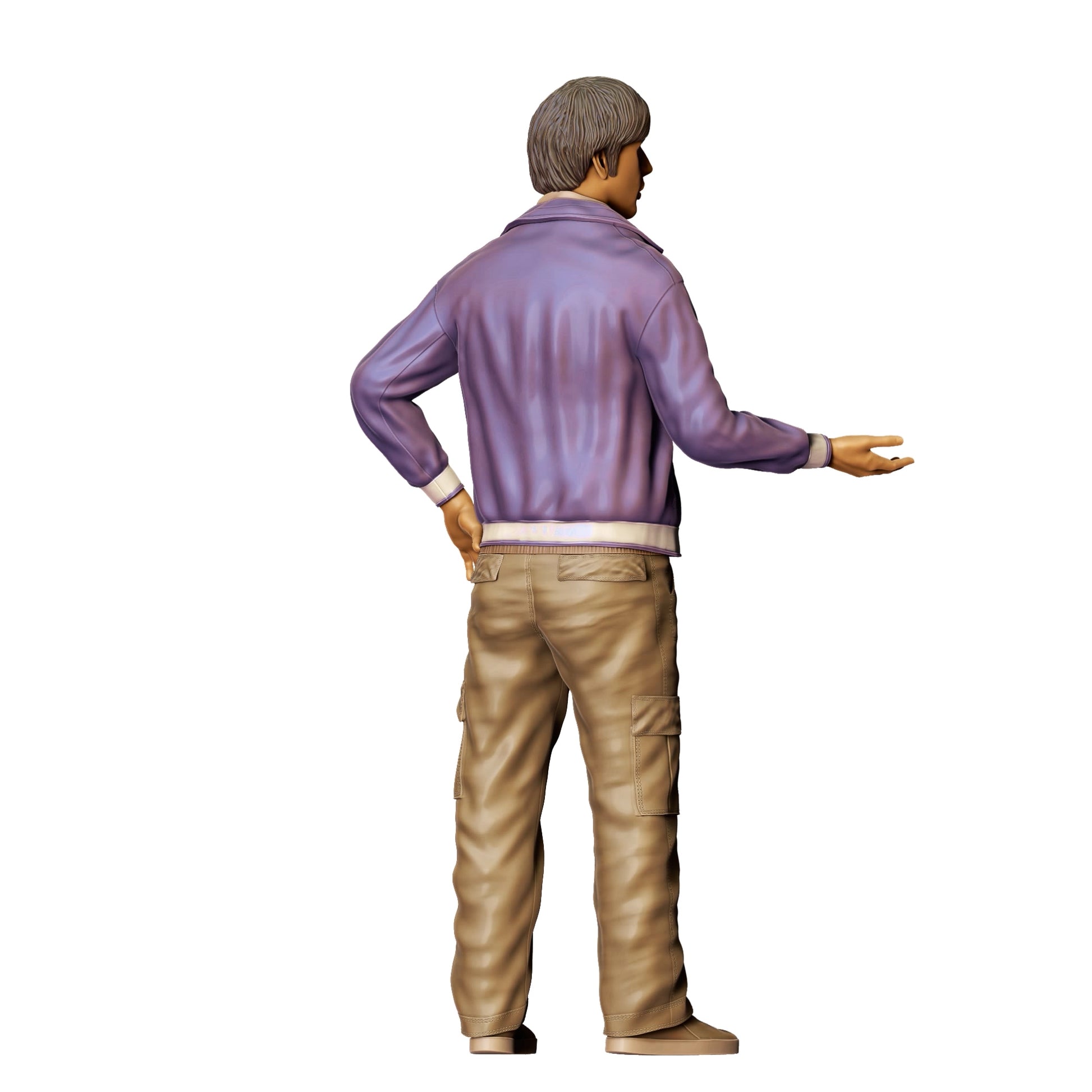 Diorama modelbouw productfoto 0: Wetenschapper uit Nerd WG G - (Ref. Nr. 381)