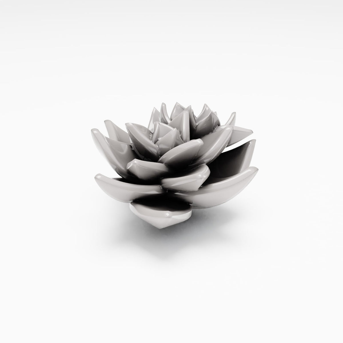 Diorama-modelbouw productfoto 3: dioramaplanten: vetplant met bladrozet (Ref. 549D)