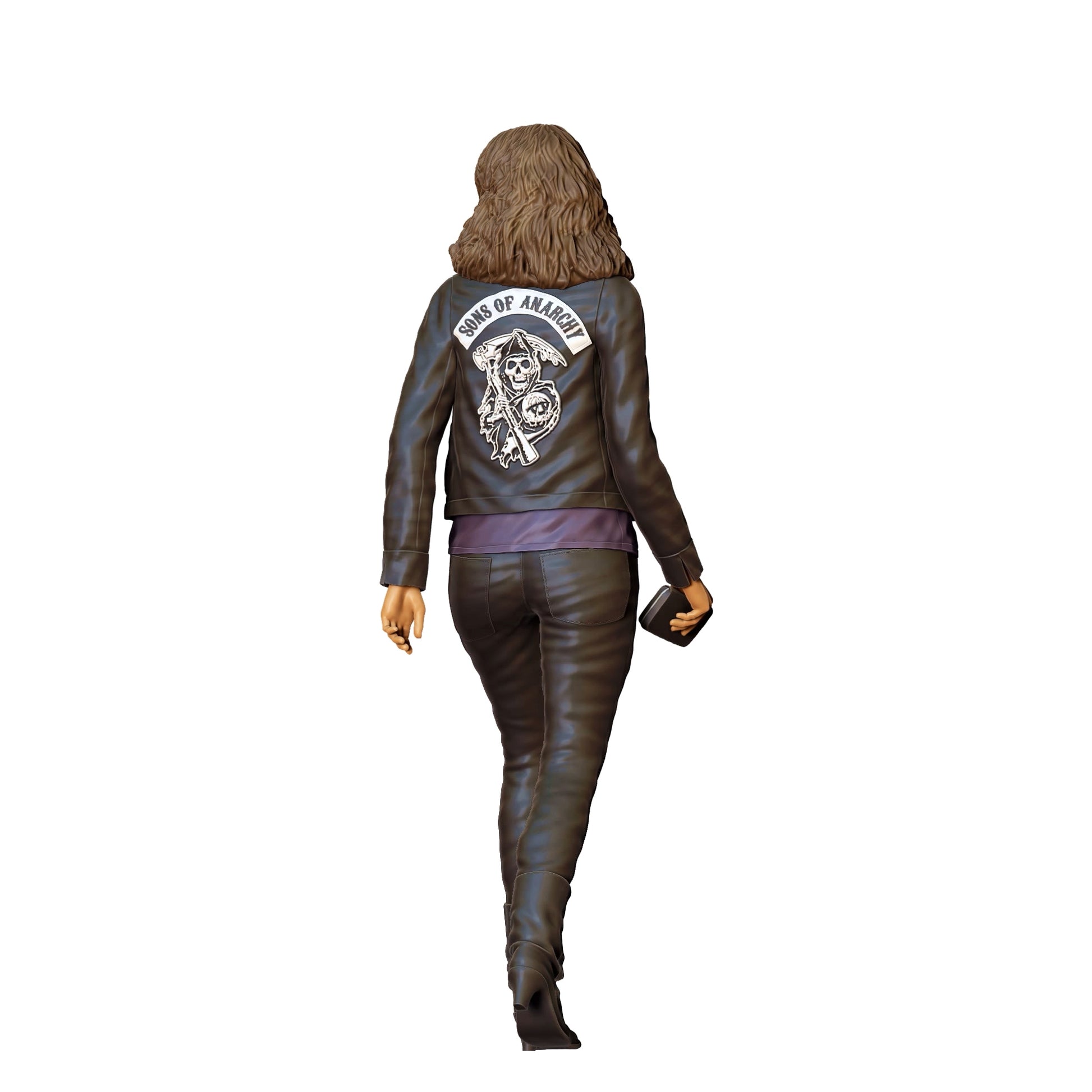 Diorama modelbouw productfoto 0: Lid van een motorbende - Biker 5 (Ref. Nr. 361)