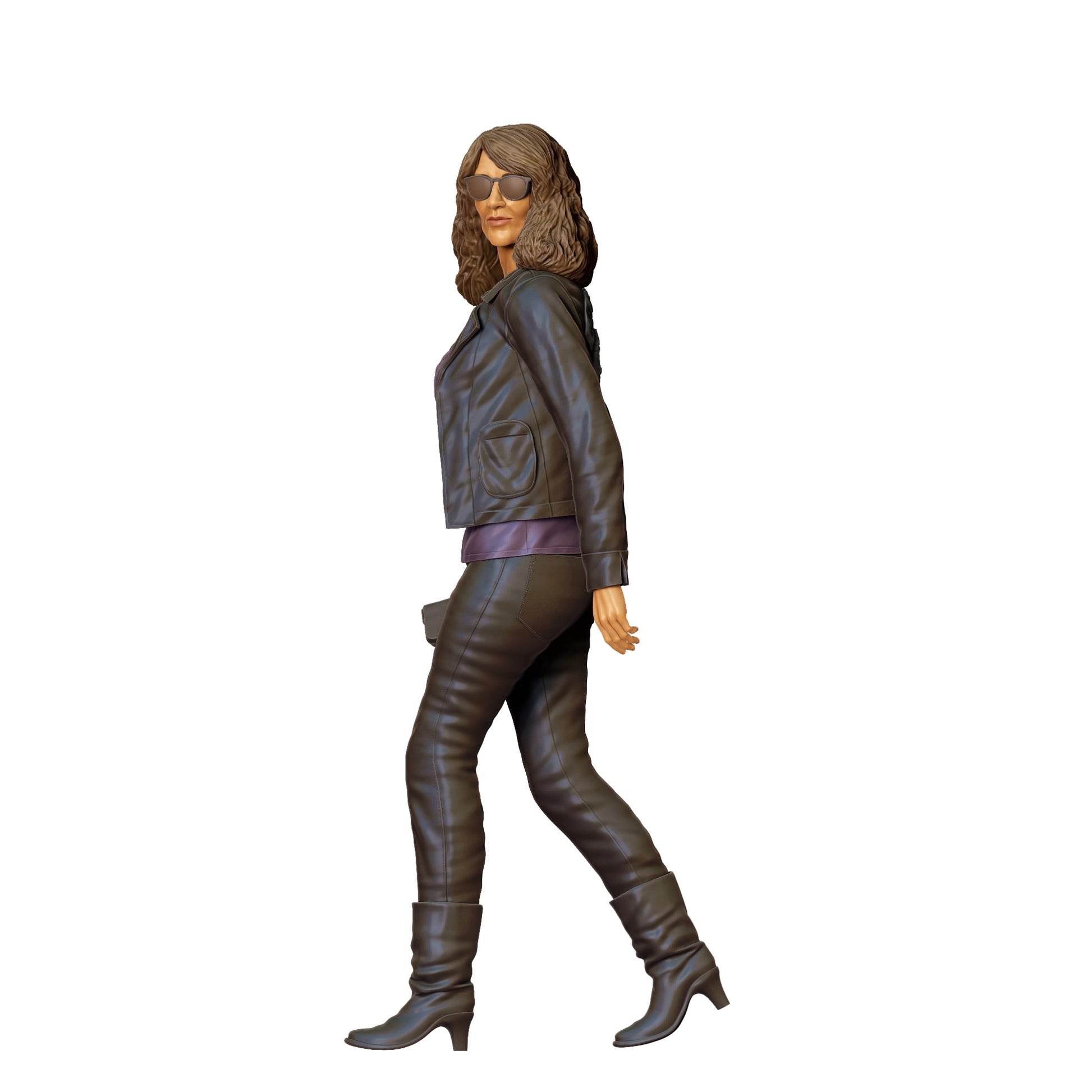 Diorama modelbouw productfoto 0: Lid van een motorbende - Biker 5 (Ref. Nr. 361)