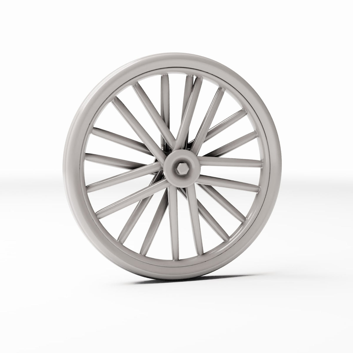 Productfoto diorama en modelbouw 3: Dioramawerkplaats: fietswiel met spaken (Ref. 600D)
