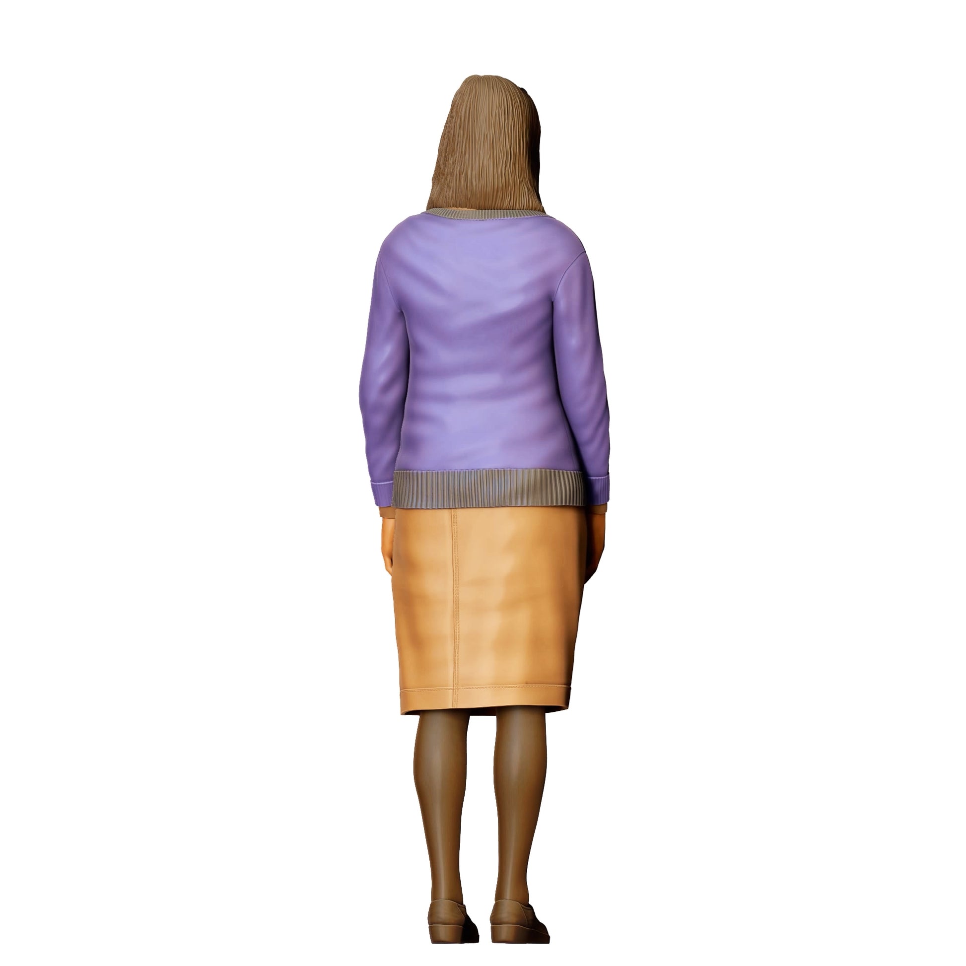 Diorama modelbouw productfoto 0: Wetenschapper uit Nerd WG D - (Ref. Nr. 378)